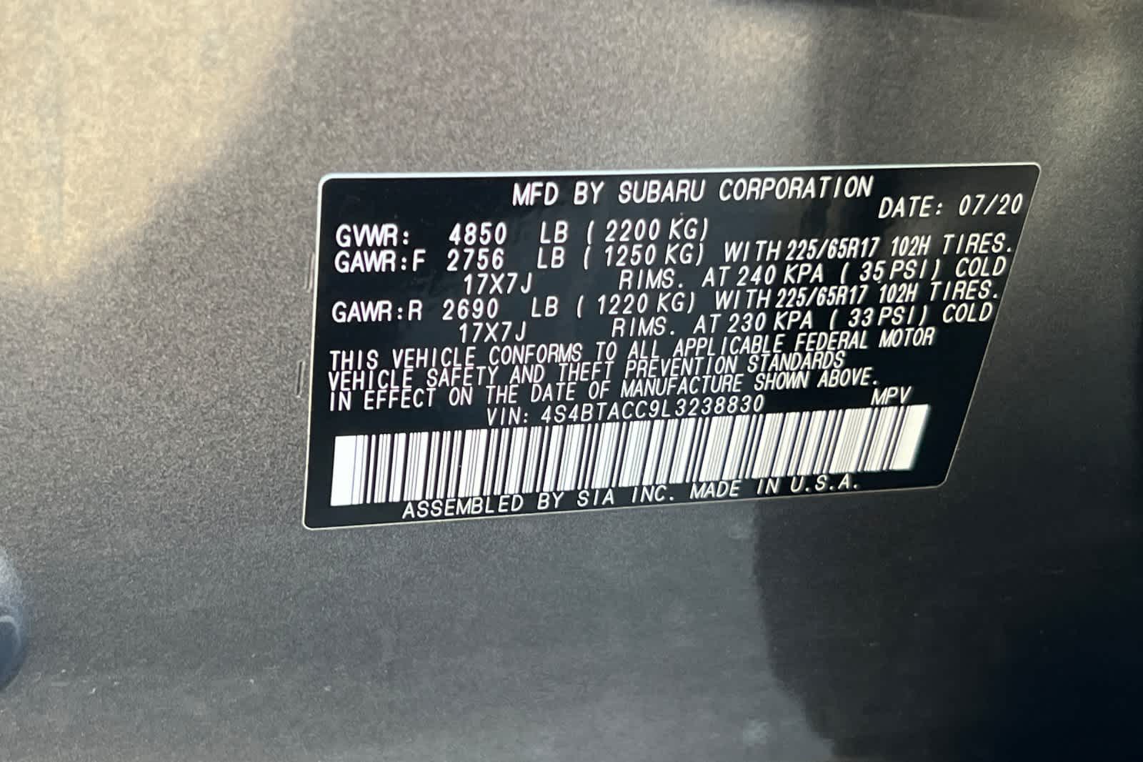 Thumbnail: 2020 Subaru Outback - 30