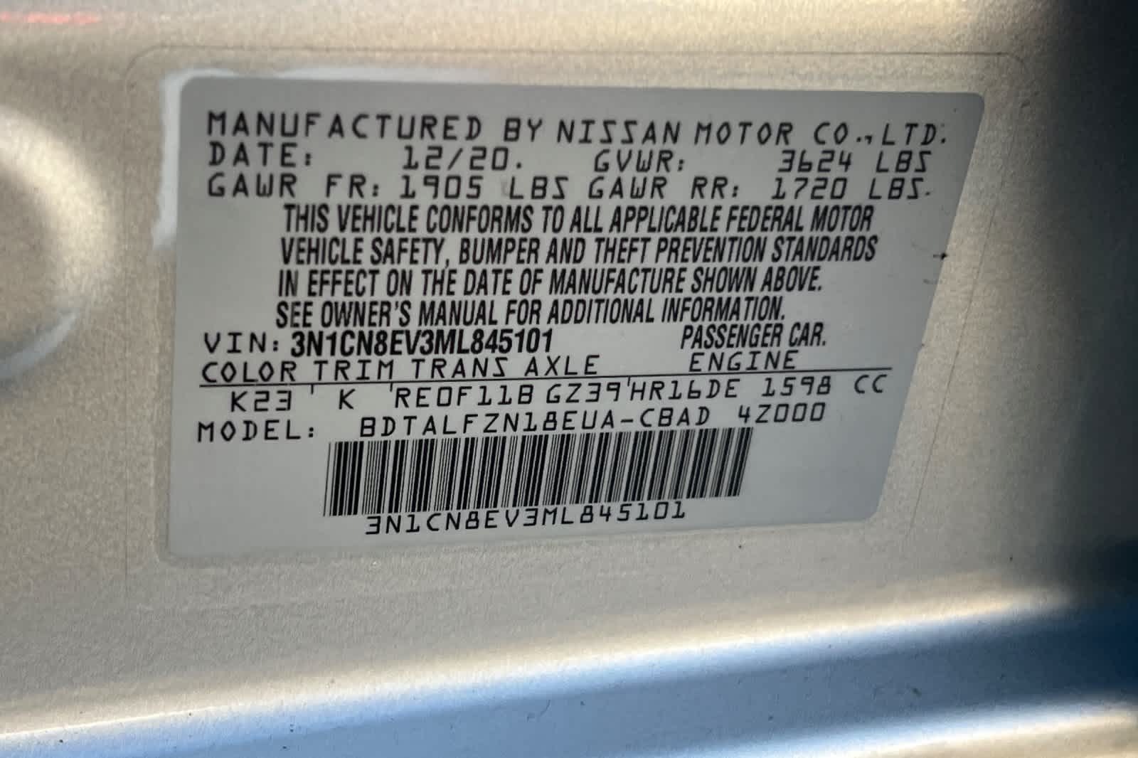 Thumbnail: 2021 Nissan Versa - 30