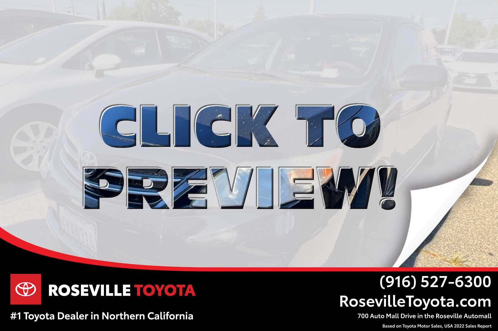 2013 Toyota Corolla LE -
                Roseville, CA