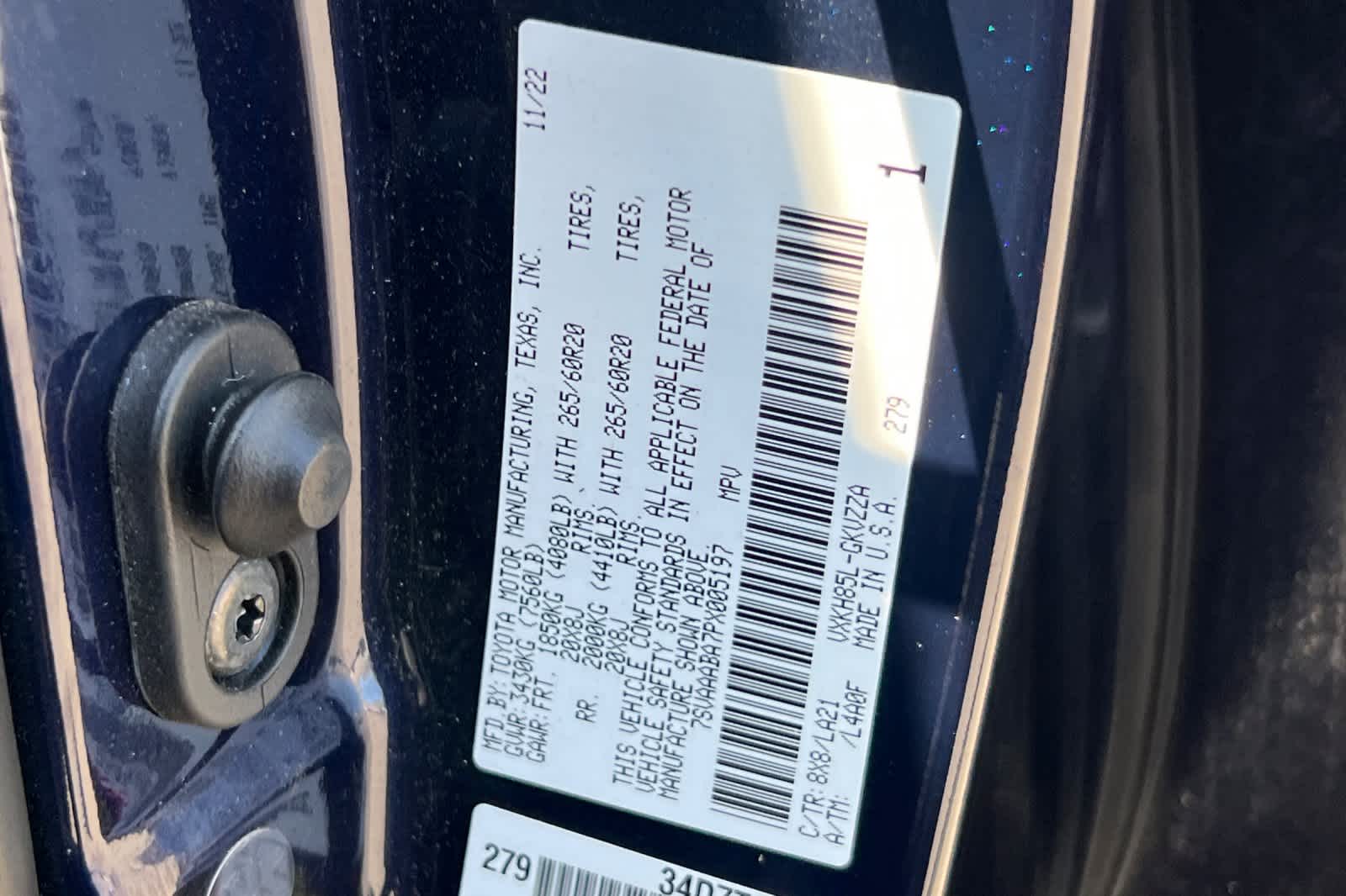 Thumbnail: 2023 Toyota Sequoia - 36