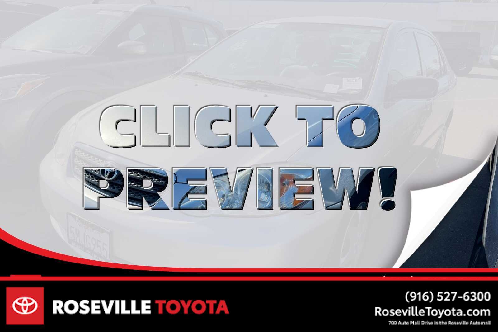 2005 Toyota Corolla CE -
                  Roseville, CA