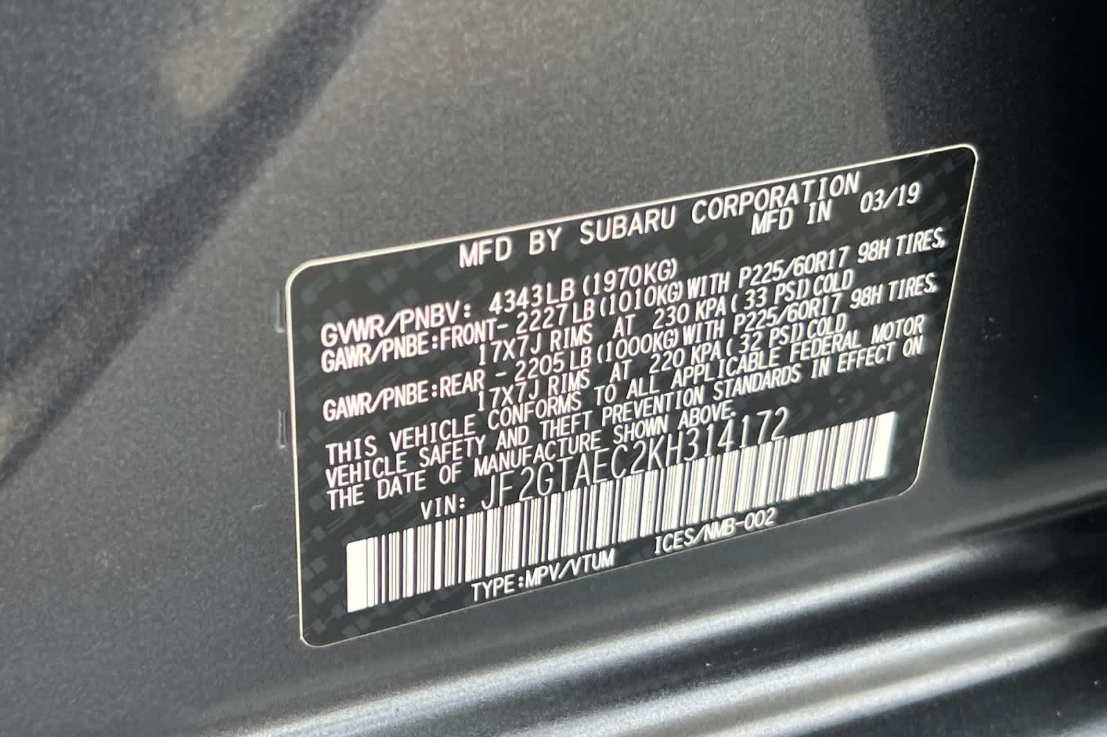 Thumbnail: 2019 Subaru Crosstrek - 30