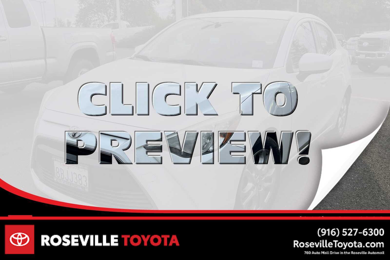 2017 Toyota Yaris iA Base -
                Roseville, CA