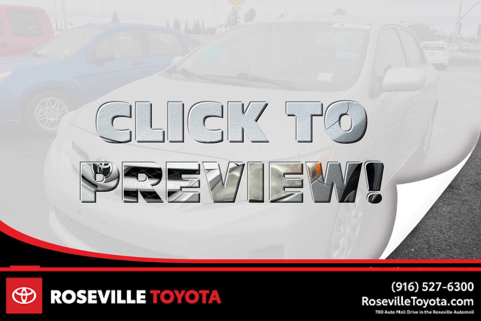 2011 Toyota Corolla LE -
                  Roseville, CA