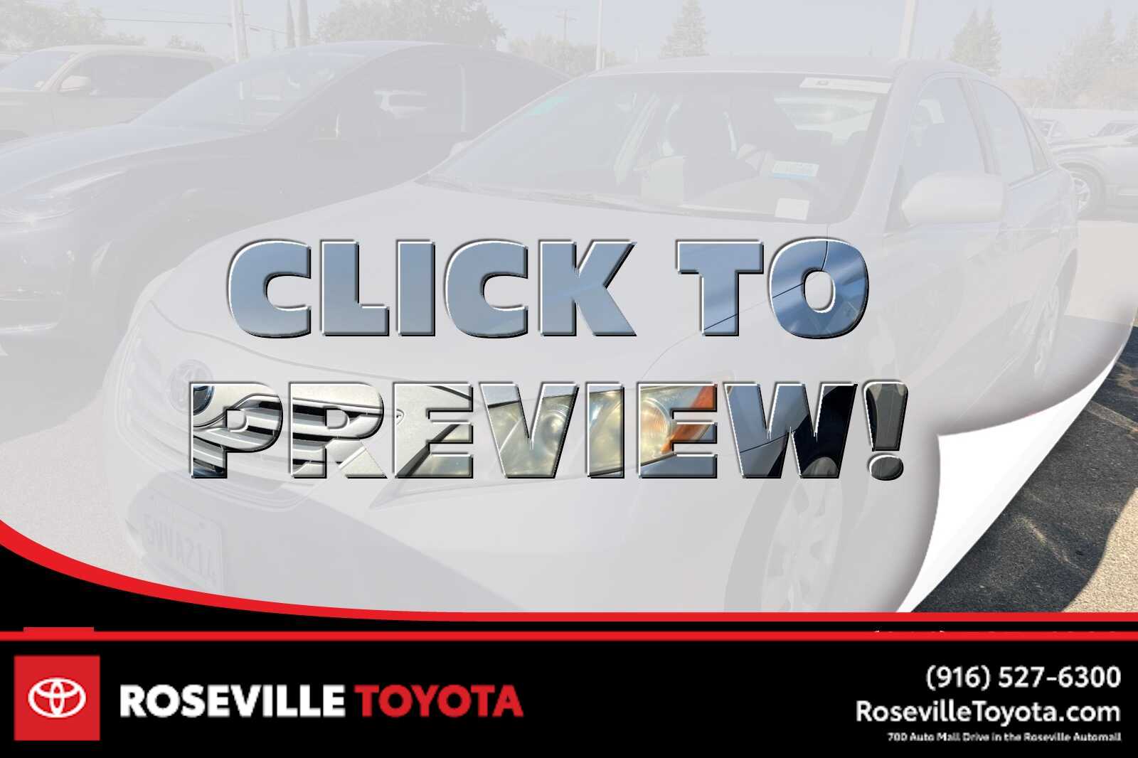 2007 Toyota Camry LE -
                  Roseville, CA
