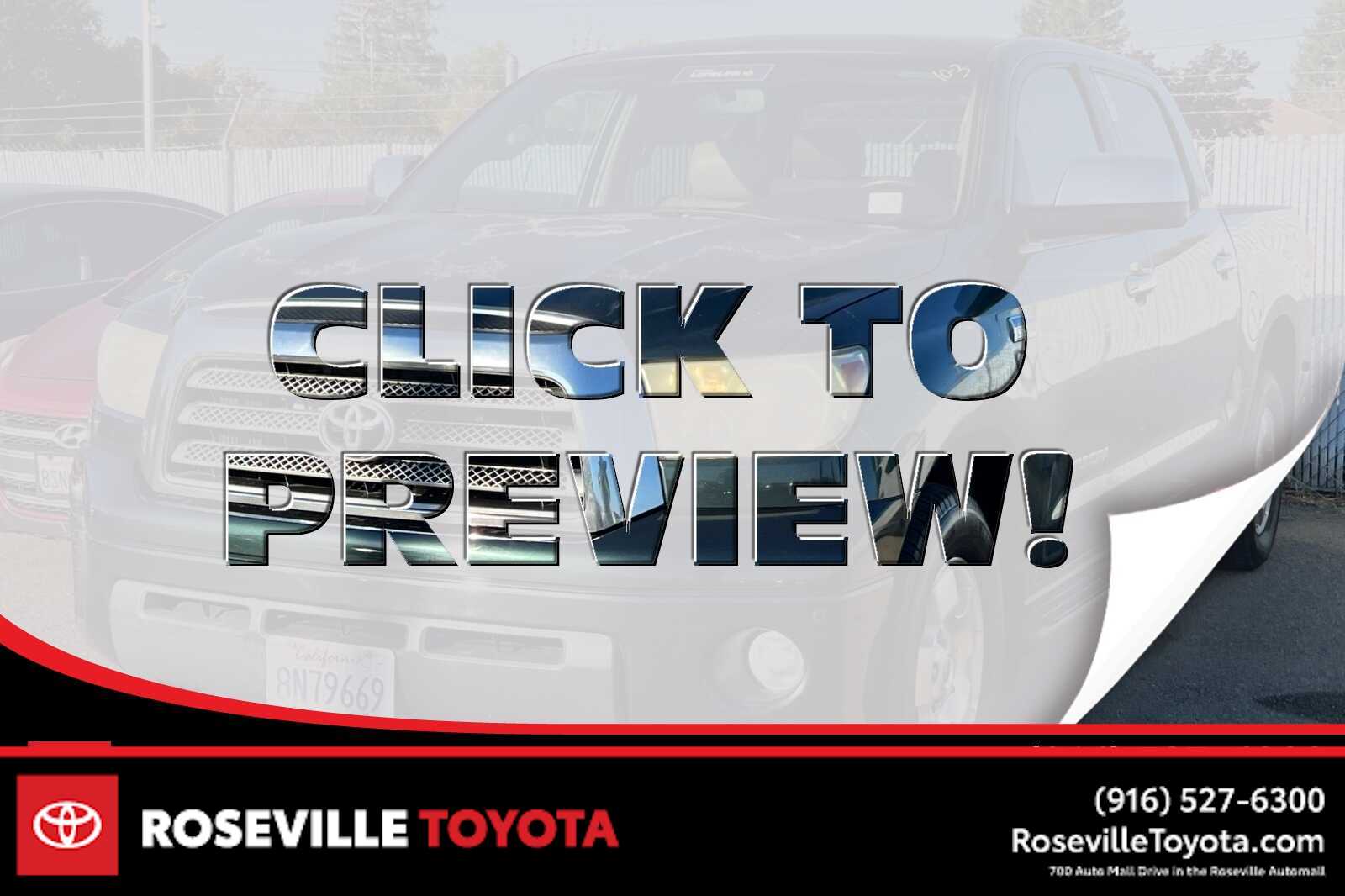 2008 Toyota Tundra Limited -
                  Roseville, CA