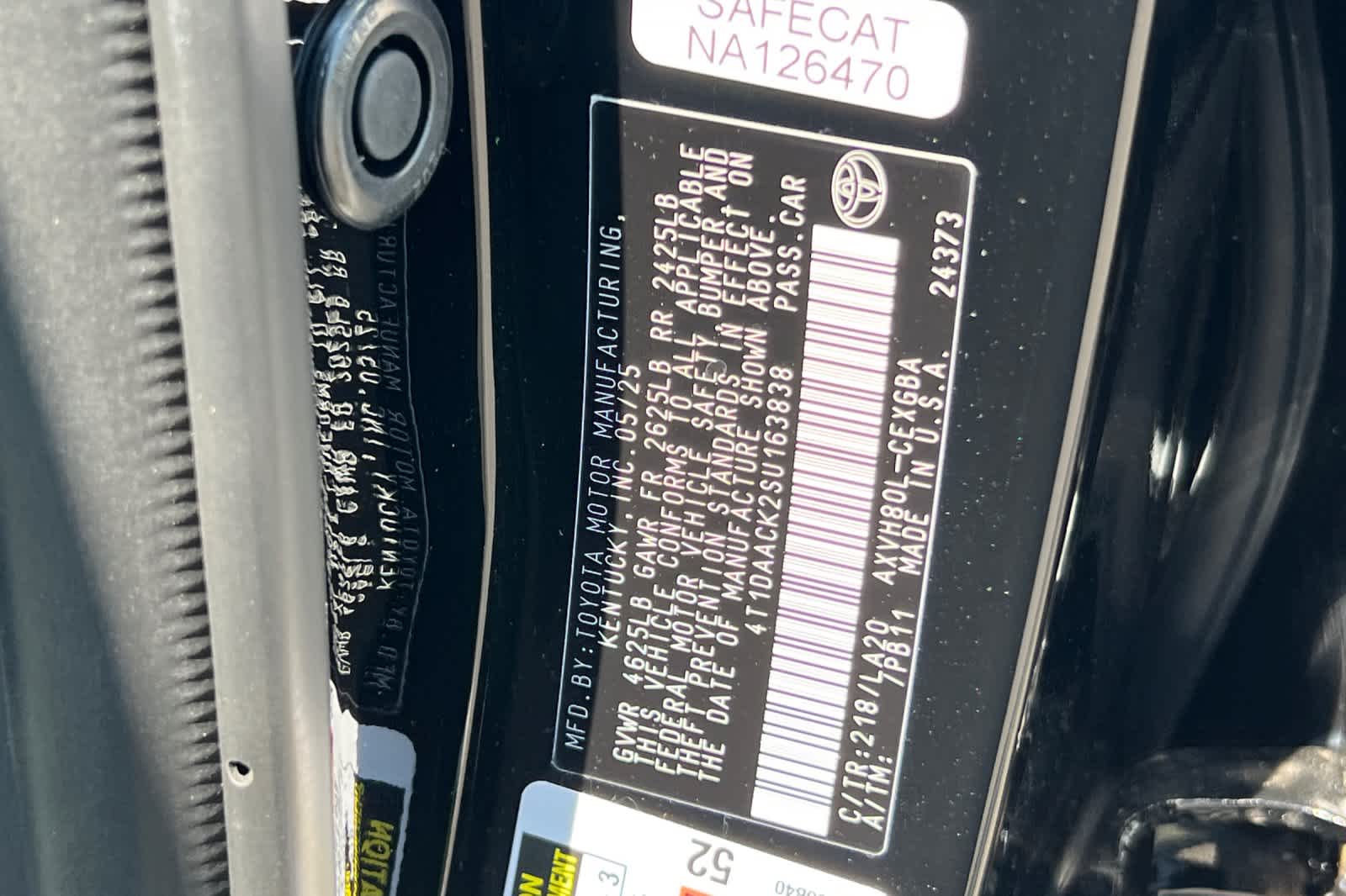 2025 Toyota Camry XLE 31