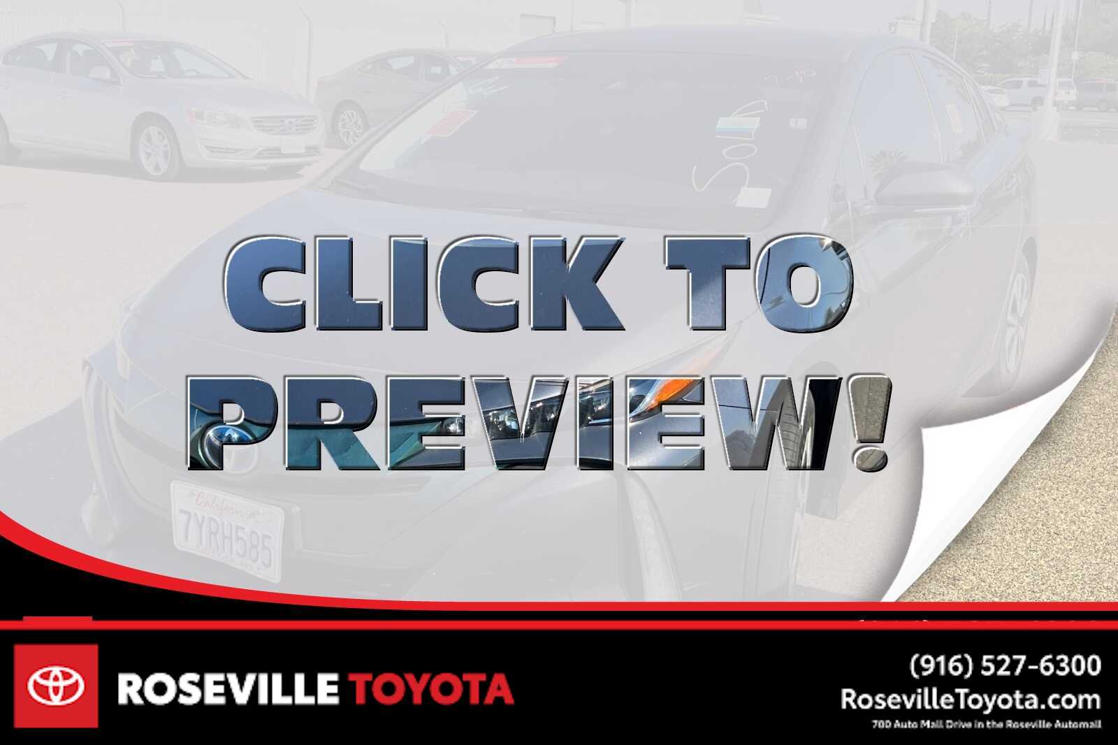 2017 Toyota Prius Prime Plus -
                  Roseville, CA
