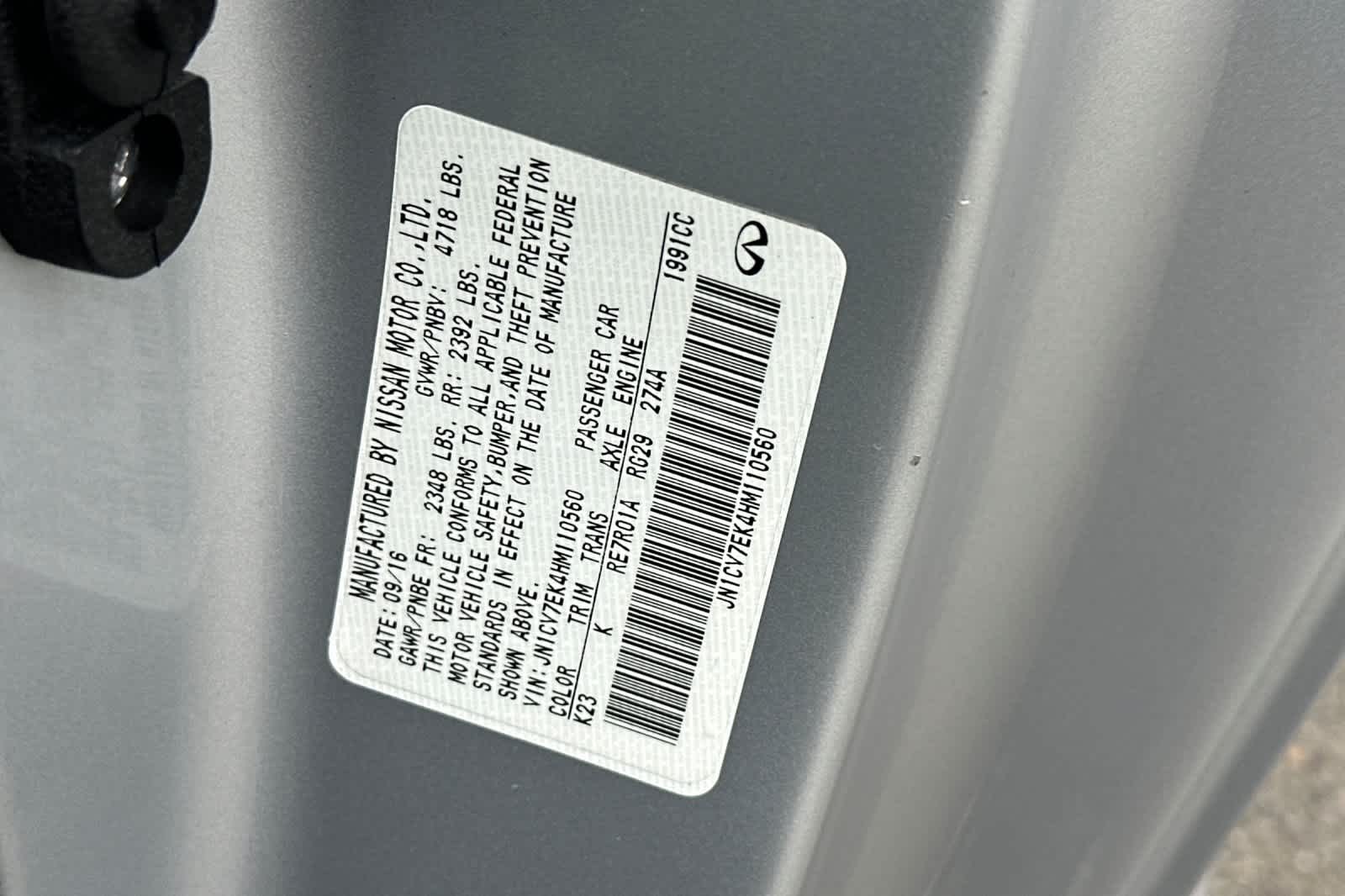 Thumbnail: 2017 INFINITI Q60 - 31