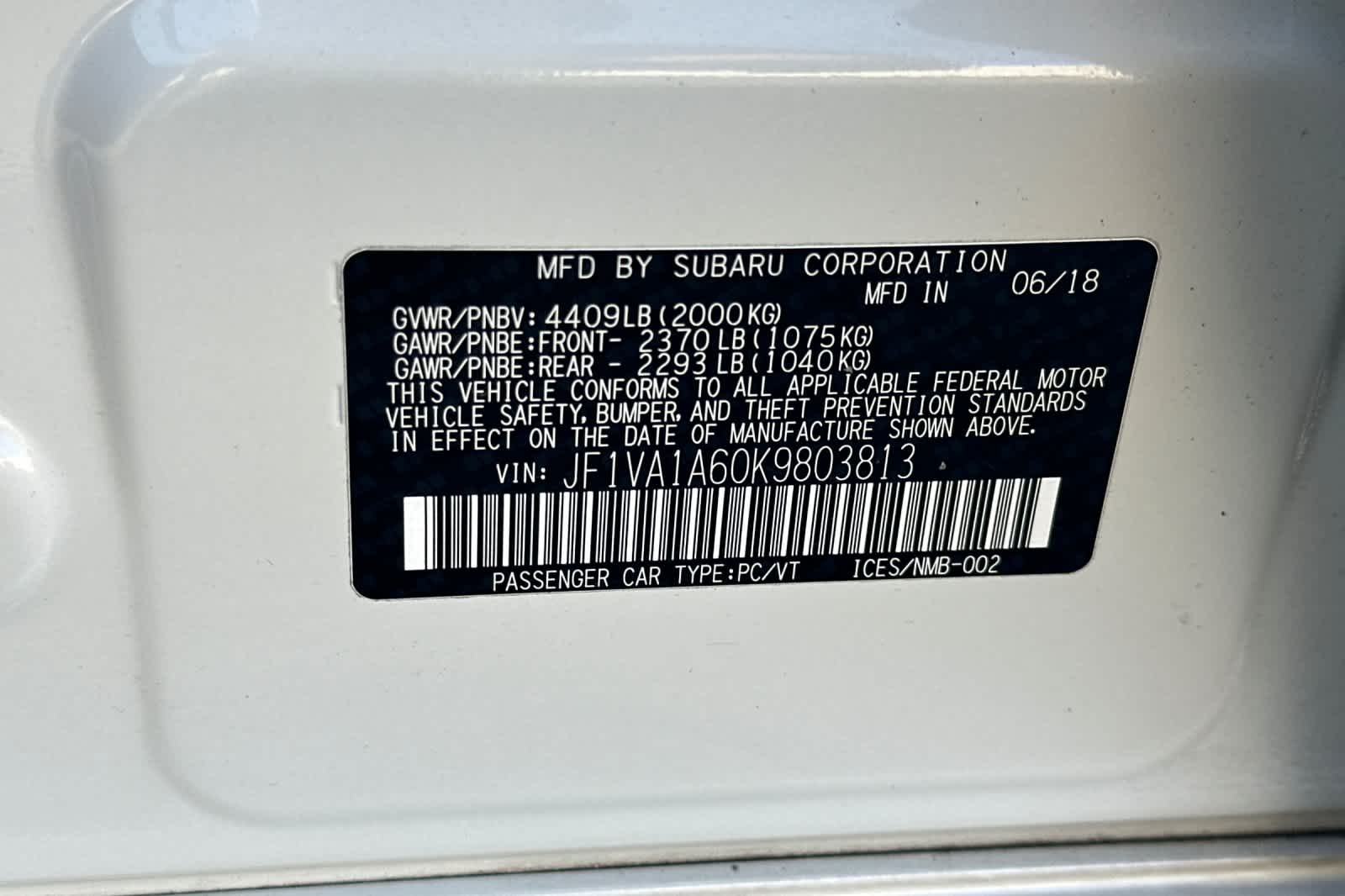 Thumbnail: 2019 Subaru WRX - 30