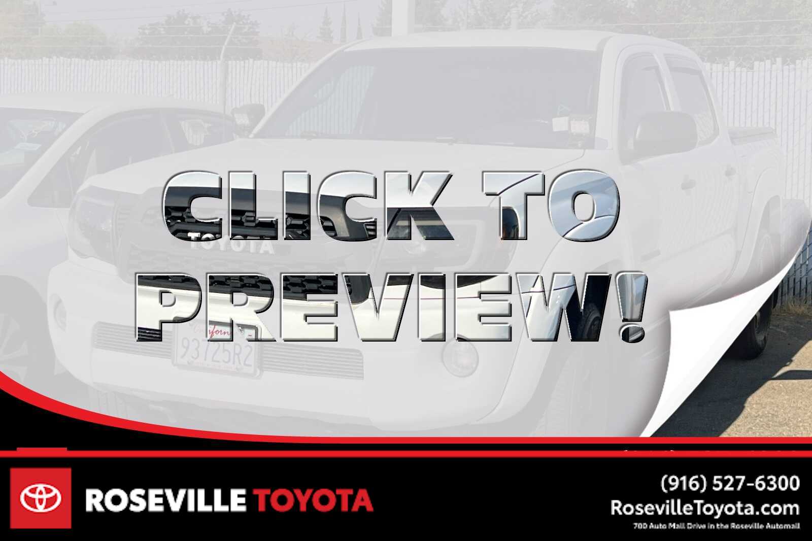 2008 Toyota Tacoma Base -
                  Roseville, CA