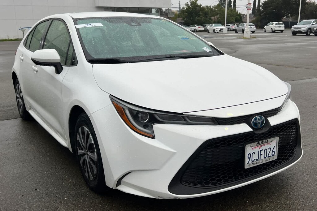 Certified 2022 Toyota Corolla Hybrid LE Sedan