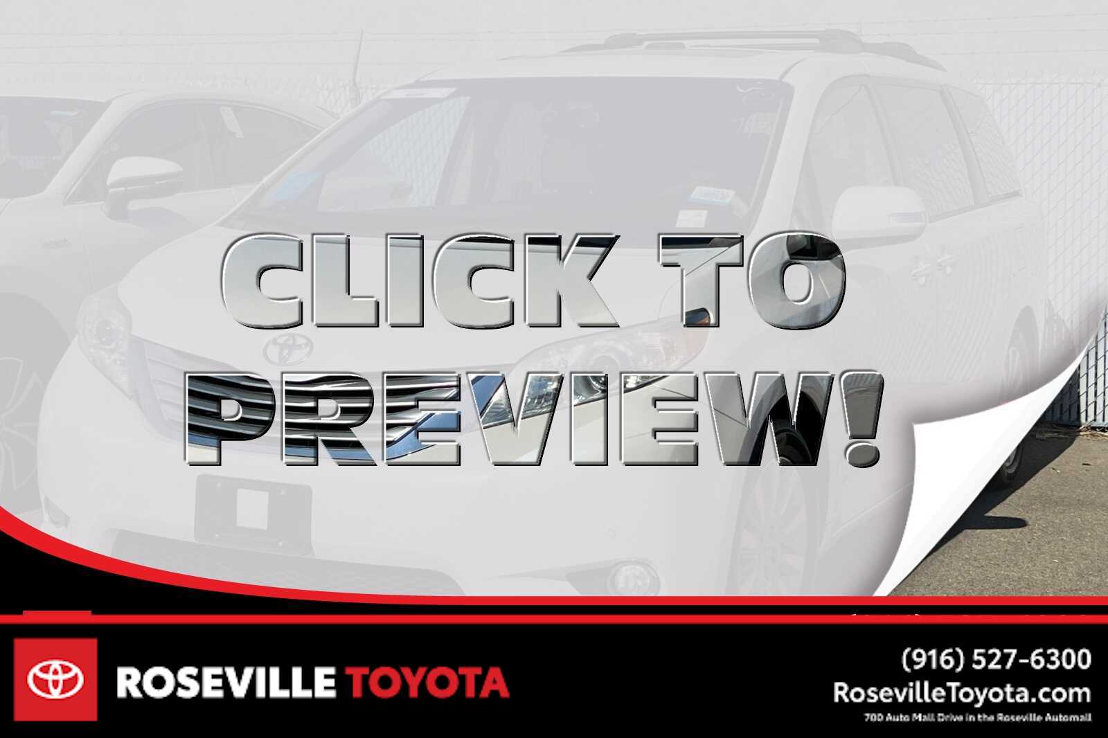 2014 Toyota Sienna Limited -
                  Roseville, CA