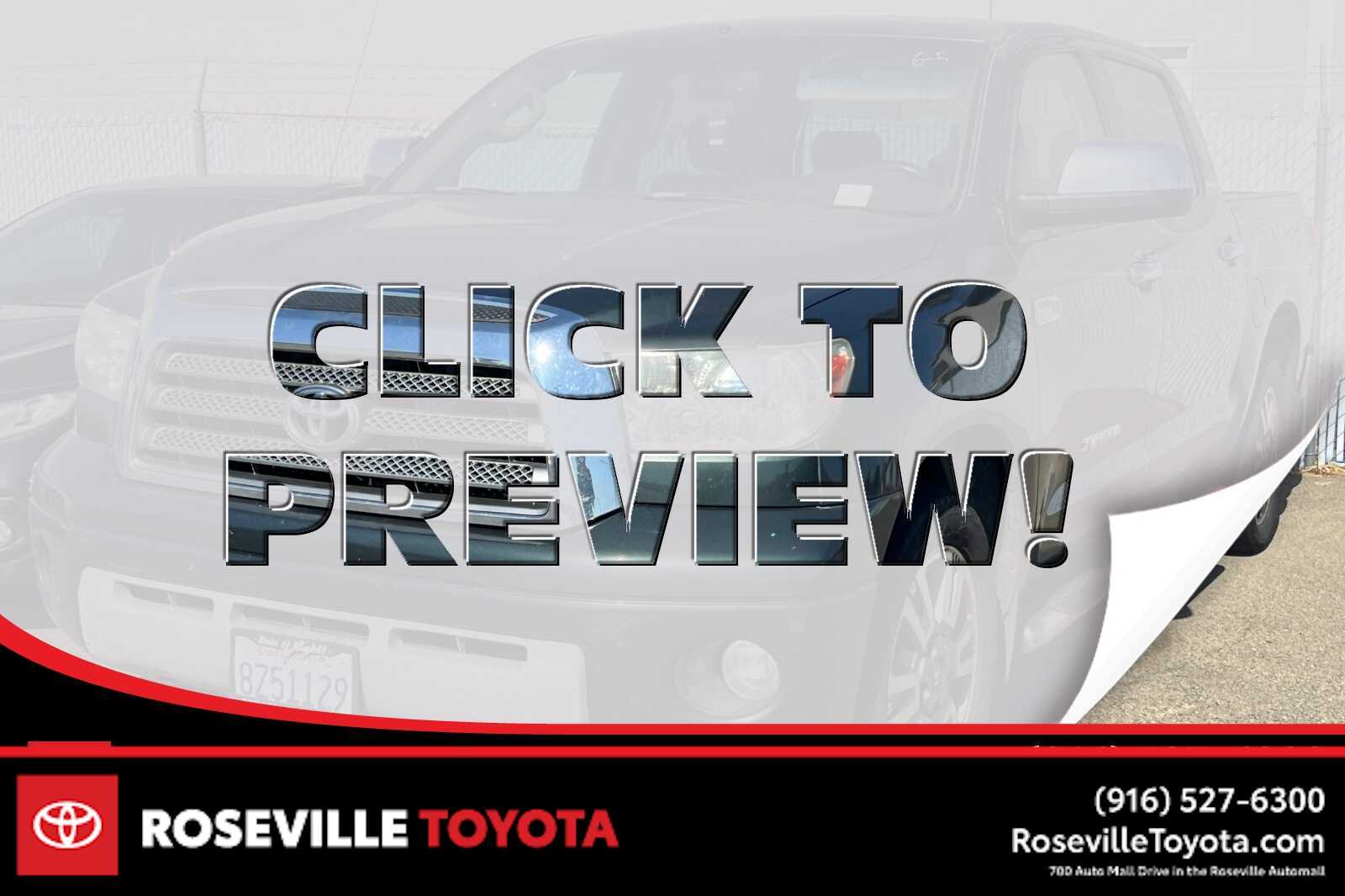 2007 Toyota Tundra Limited -
                  Roseville, CA