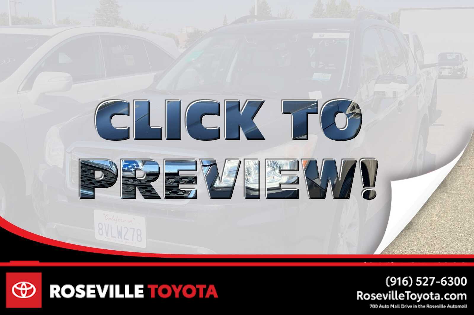 2014 Subaru Forester Touring -
                  Roseville, CA