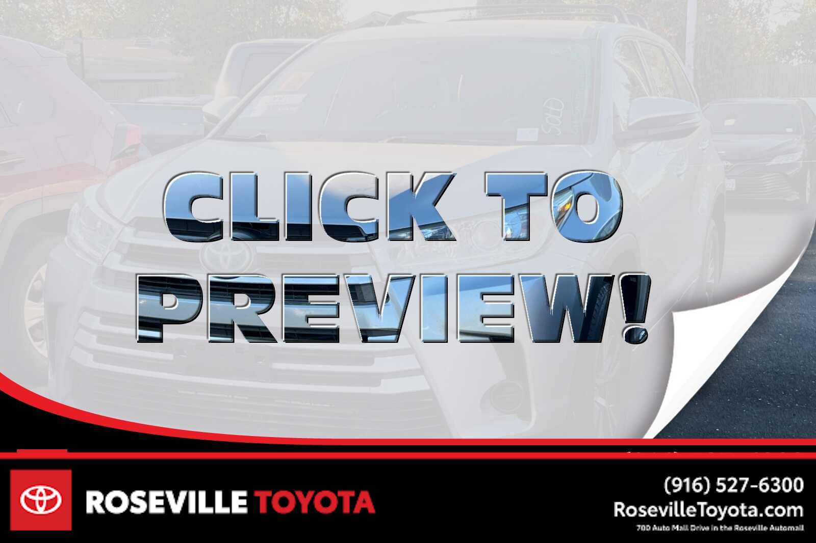 2017 Toyota Highlander LE -
                Roseville, CA