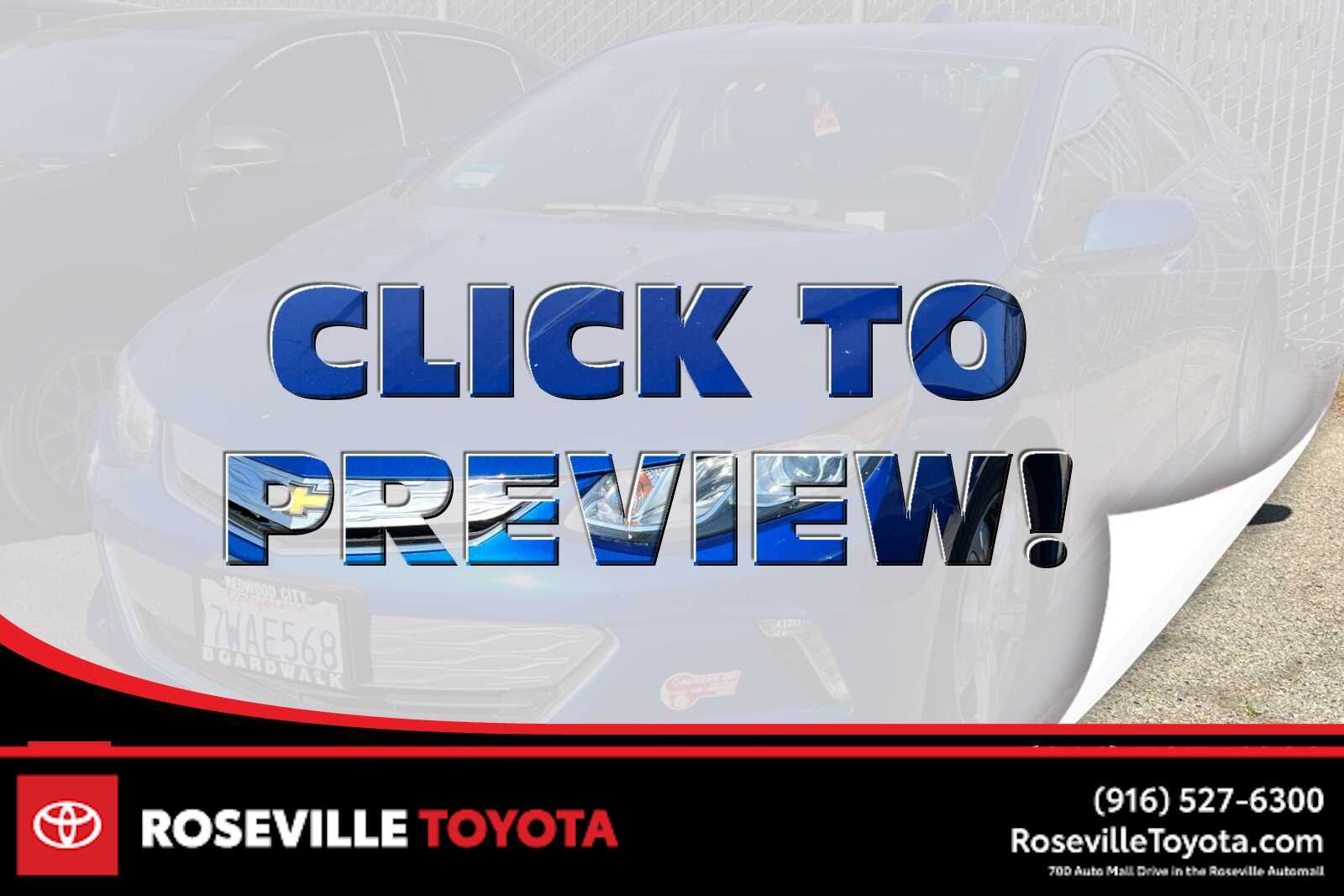 2017 Chevrolet Volt LT -
                  Roseville, CA