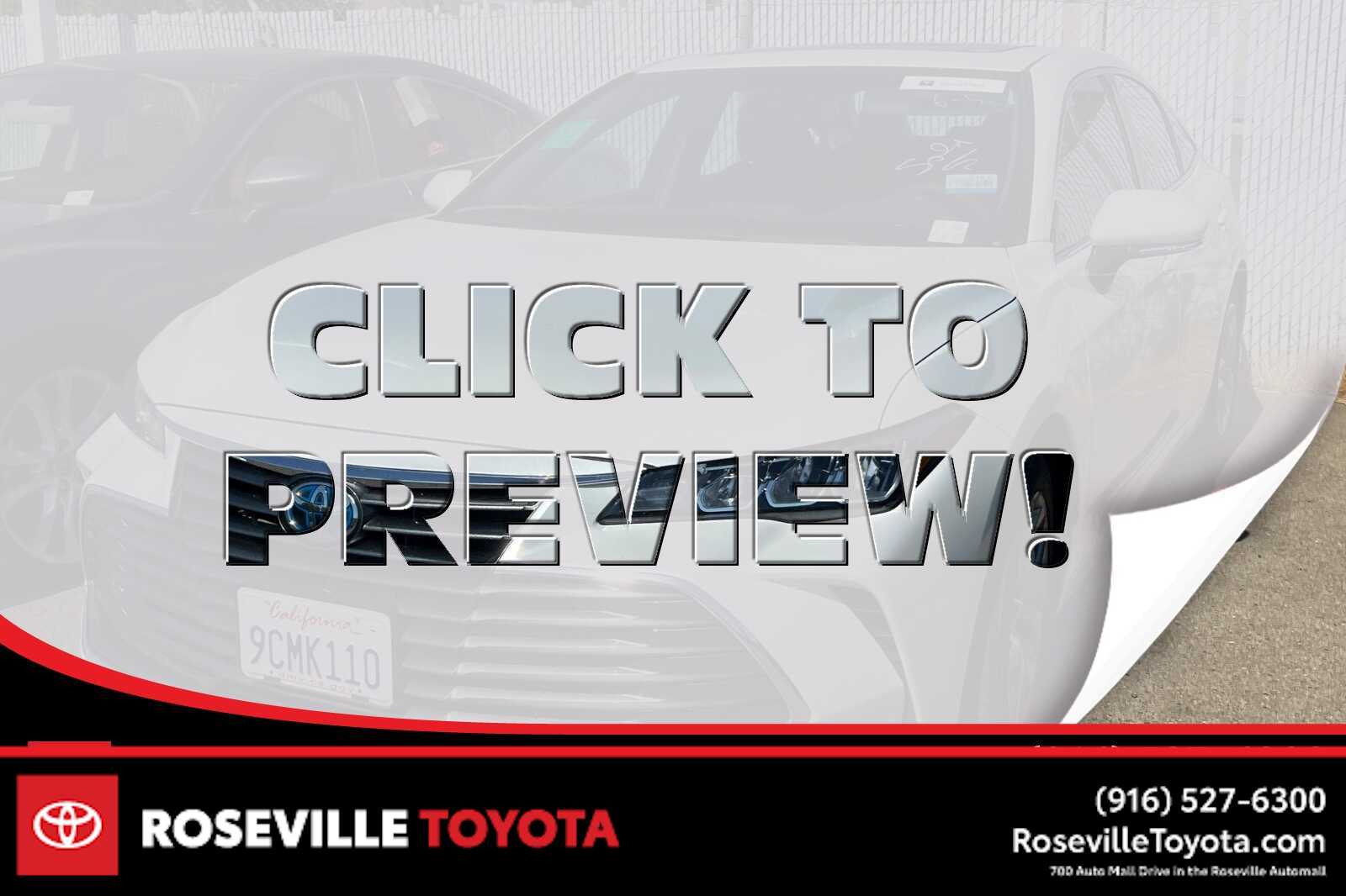 2022 Toyota Avalon XLE -
                  Roseville, CA
