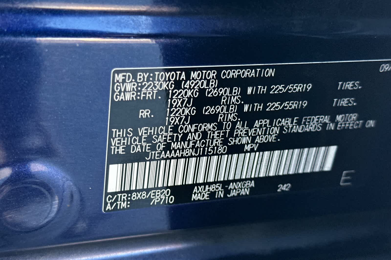 Thumbnail: 2022 Toyota Venza - 33