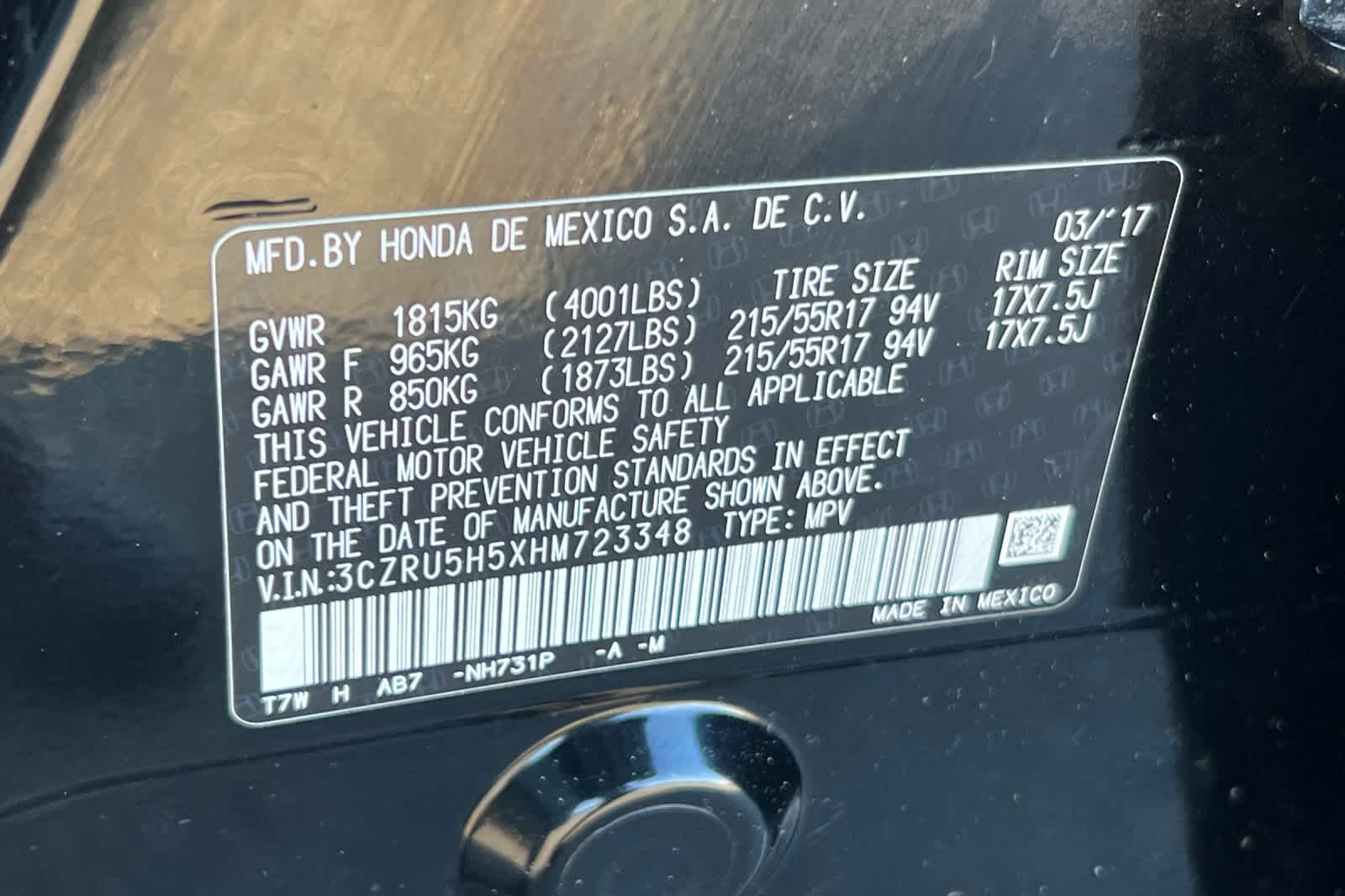 Thumbnail: 2017 Honda HR-V - 32