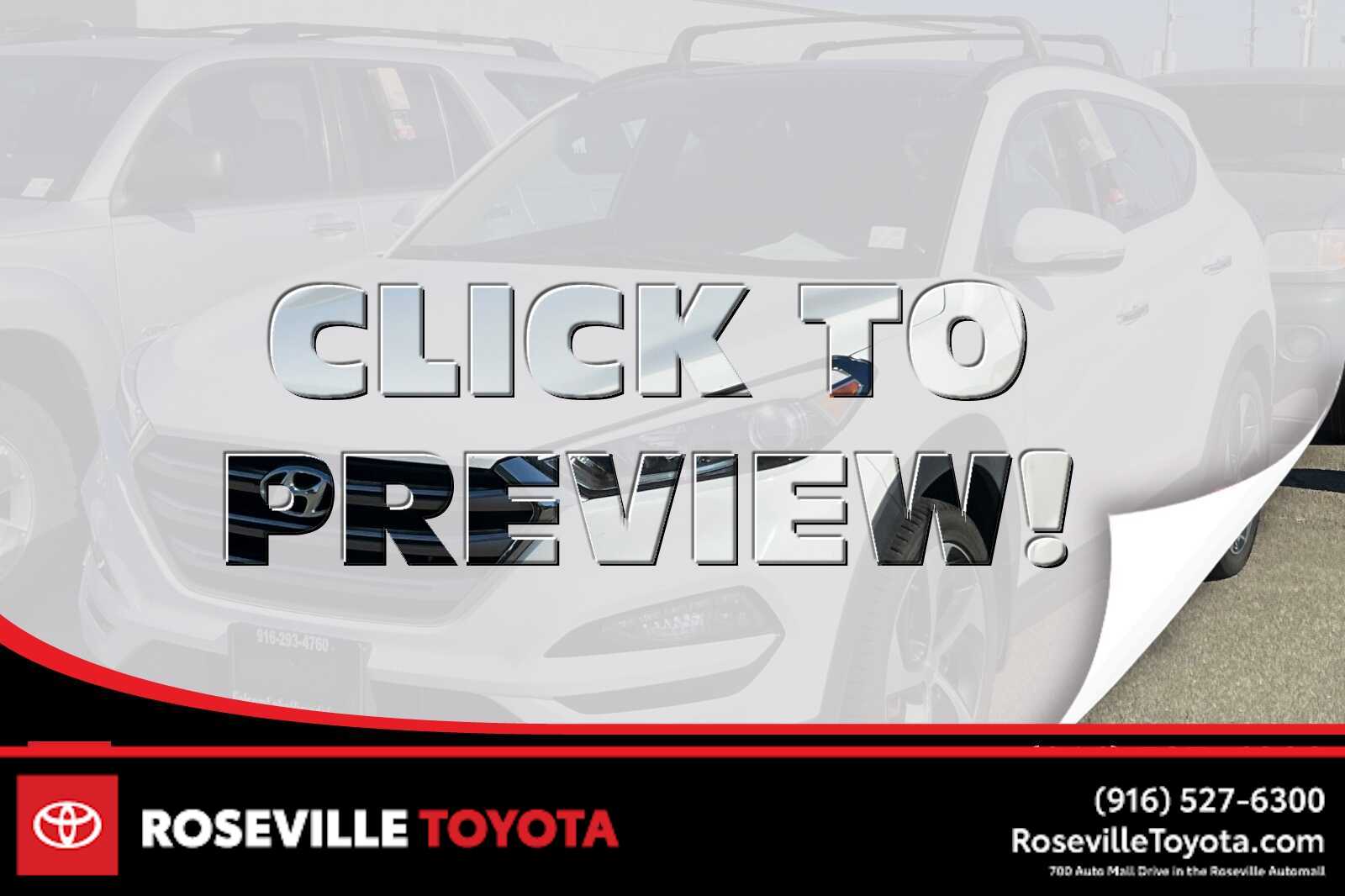 2016 Hyundai Tucson Limited -
                  Roseville, CA
