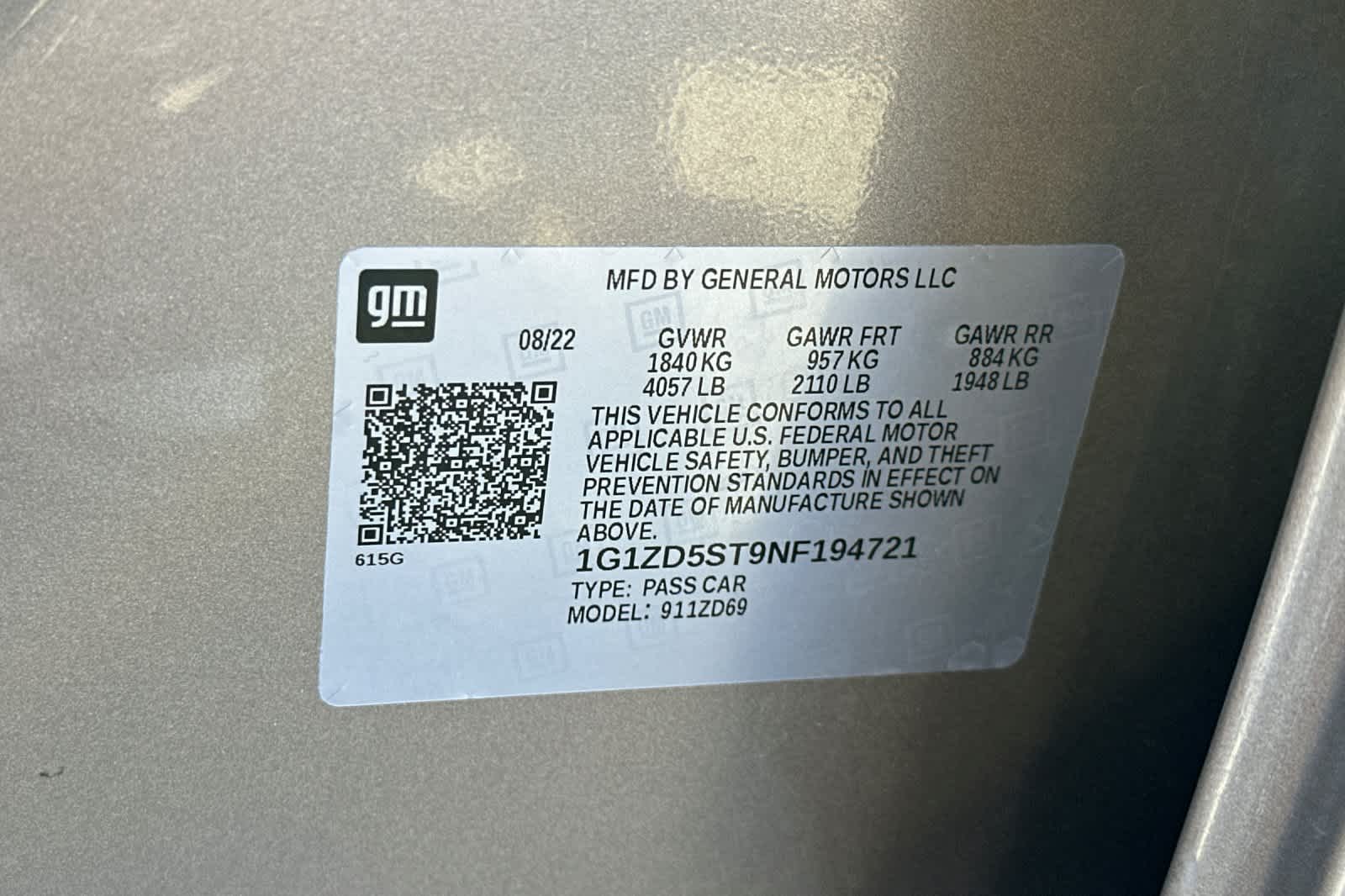 Thumbnail: 2022 Chevrolet Malibu - 33