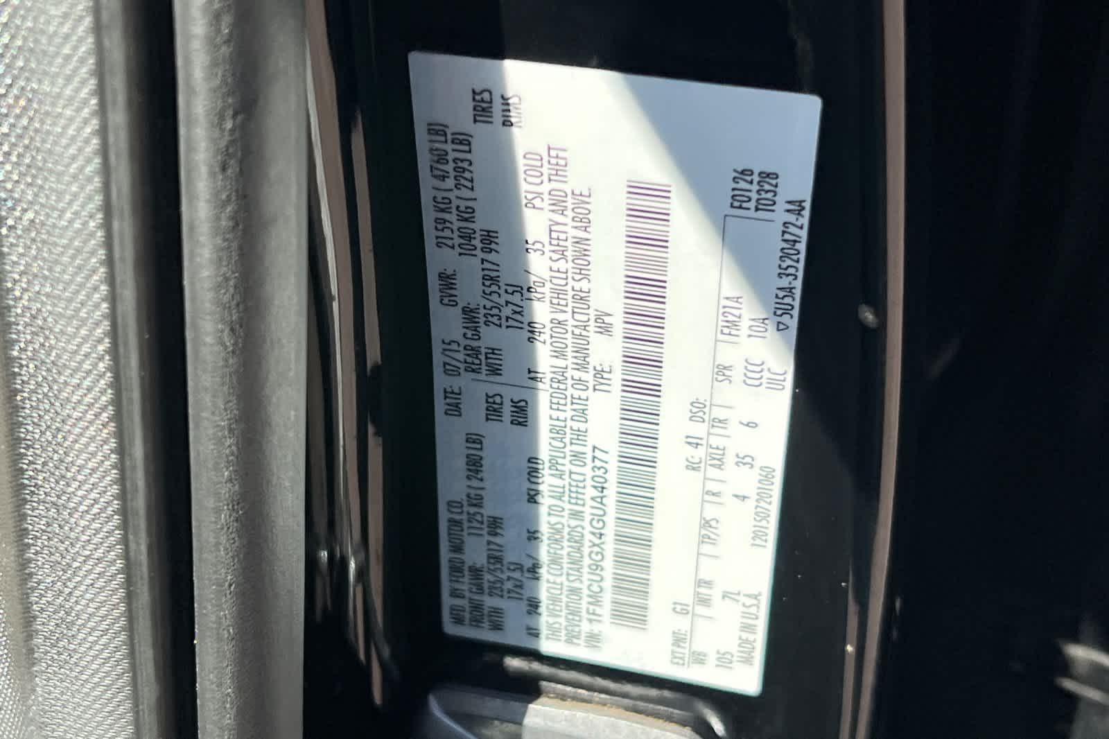 Thumbnail: 2016 Ford Escape - 31