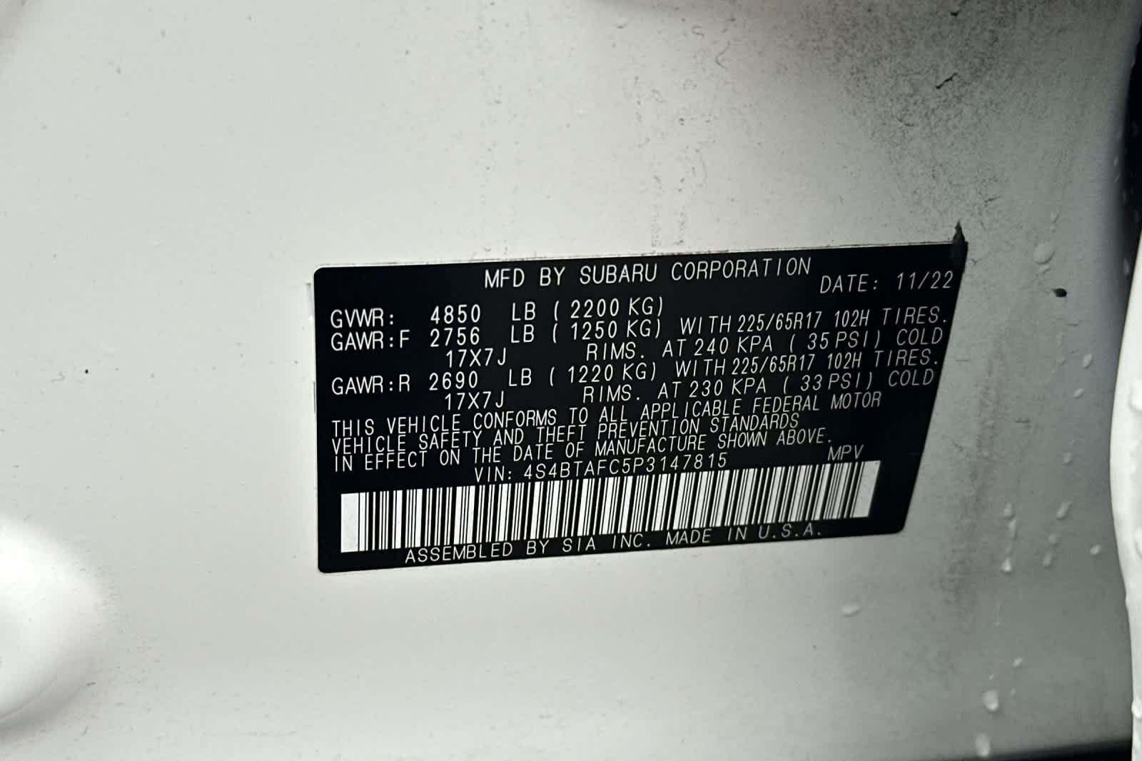 Thumbnail: 2023 Subaru Outback - 33