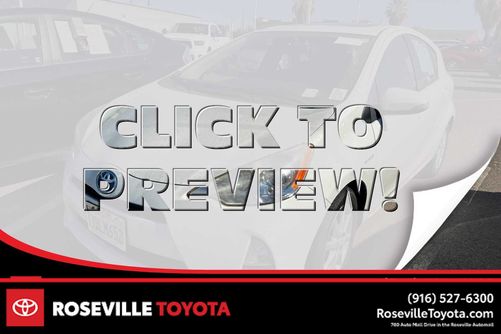 2013 Toyota Prius c Four -
                  Roseville, CA