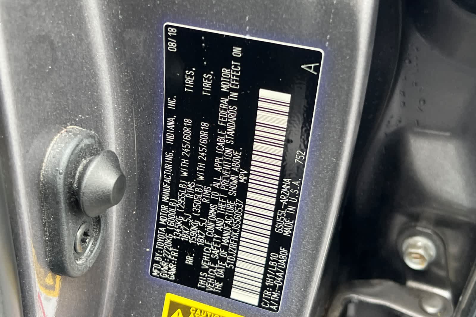 Thumbnail: 2018 Toyota Highlander - 30