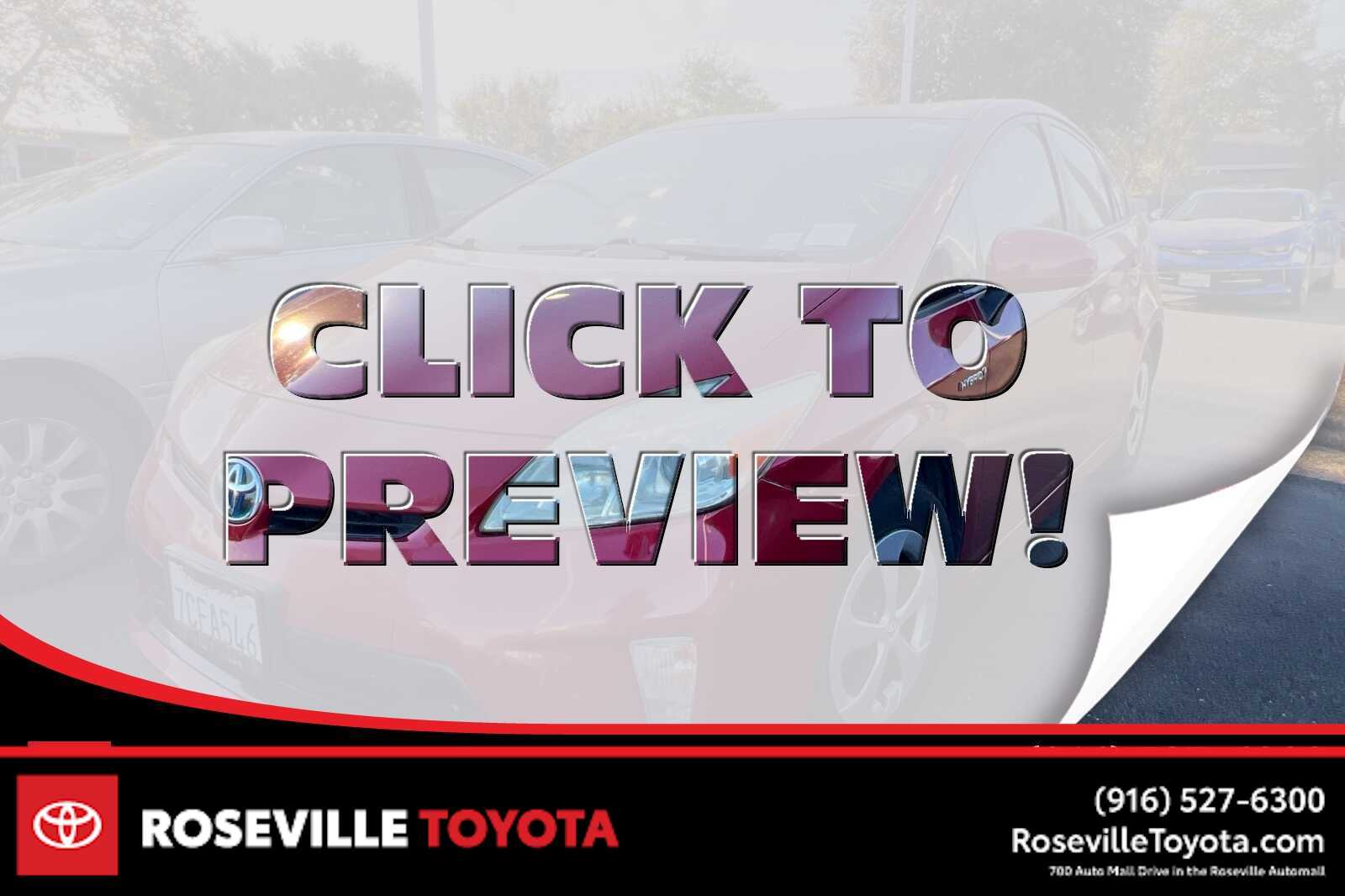 2013 Toyota Prius Three -
                Roseville, CA