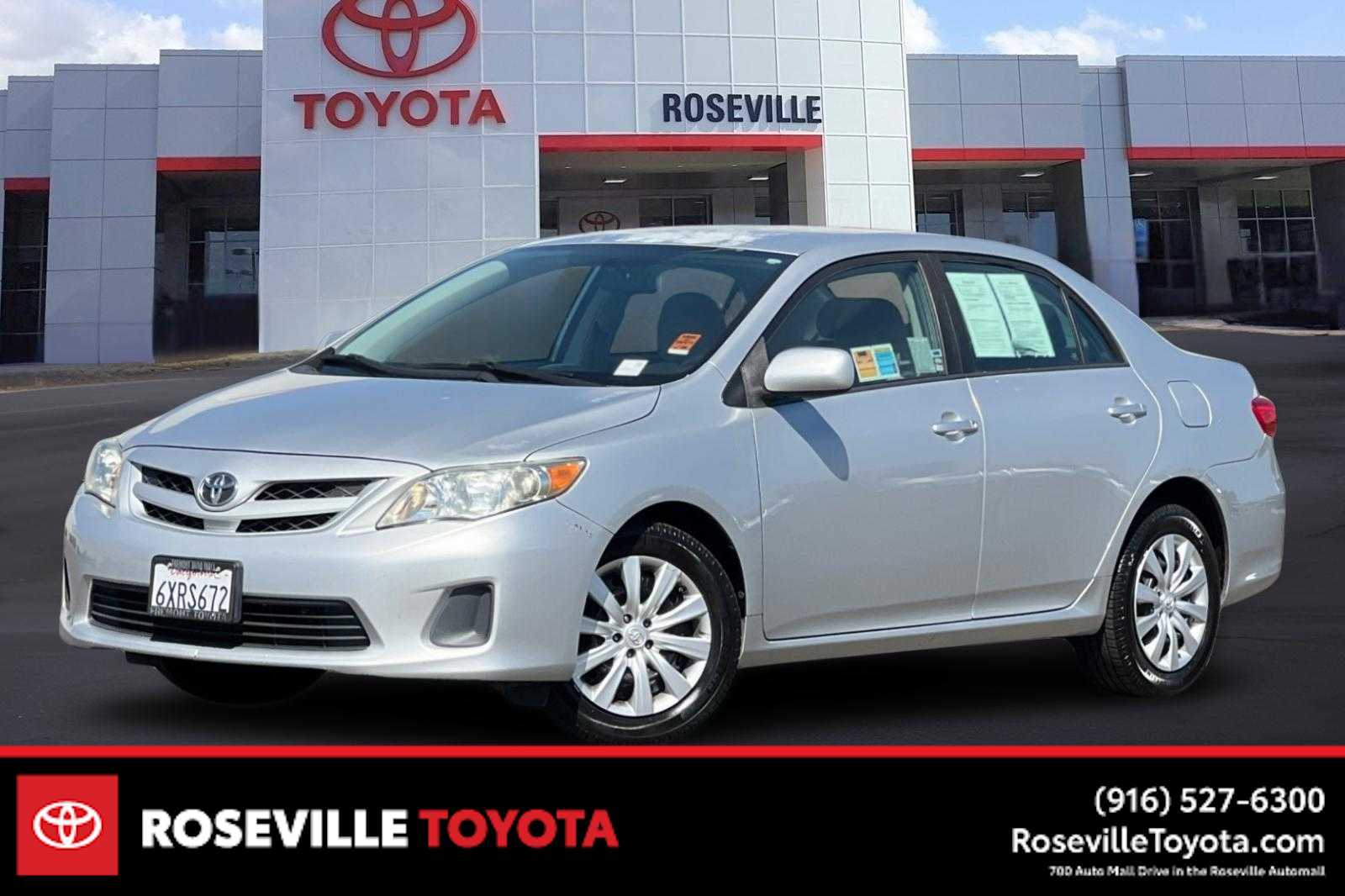2012 Toyota Corolla LE -
                  Roseville, CA