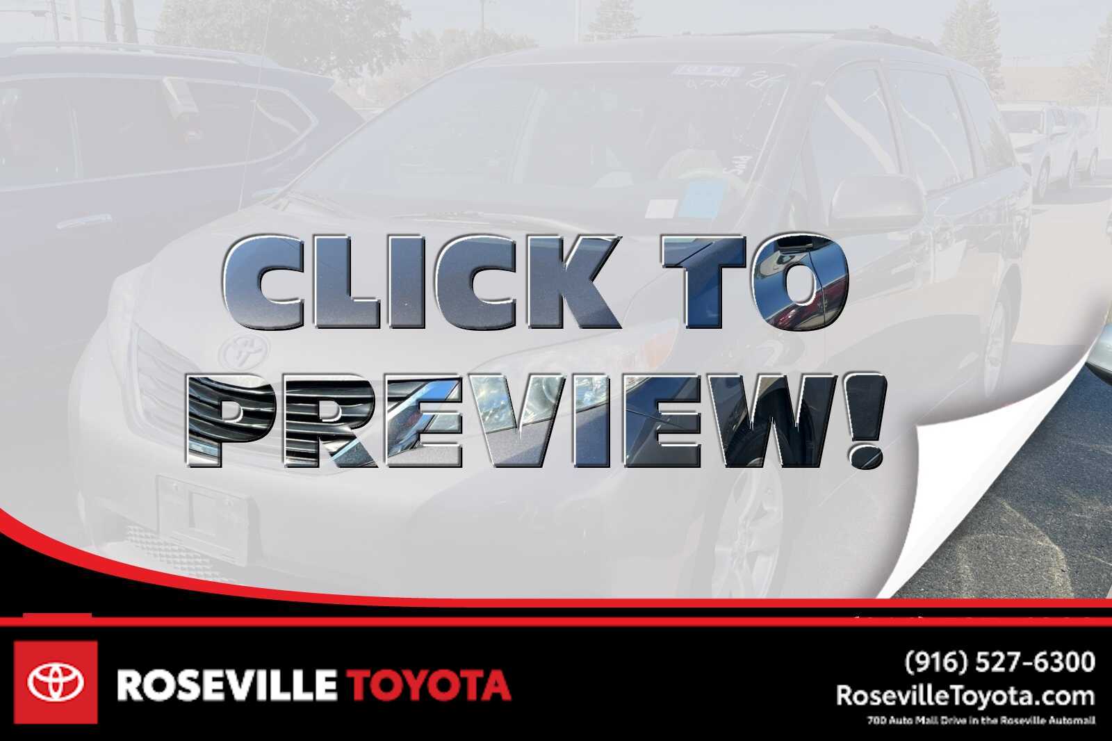 2014 Toyota Sienna LE -
                Roseville, CA