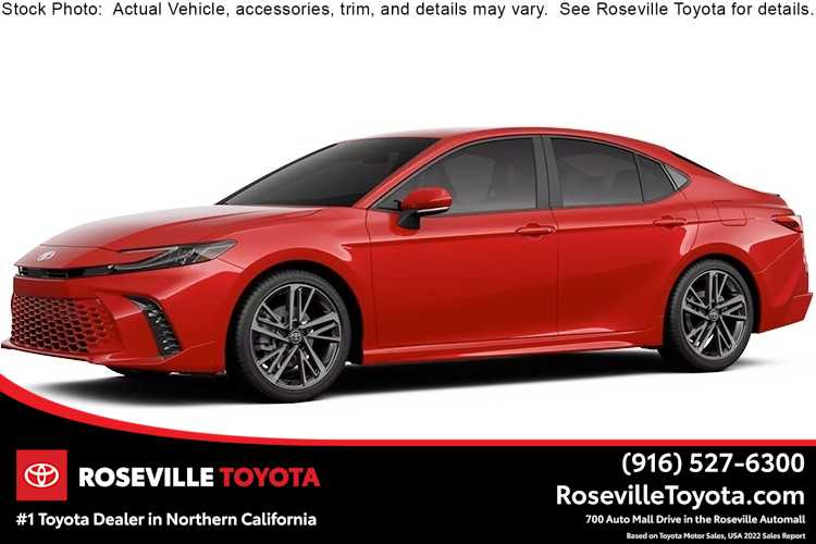 2025 Toyota Camry XSE -
                  Roseville, CA