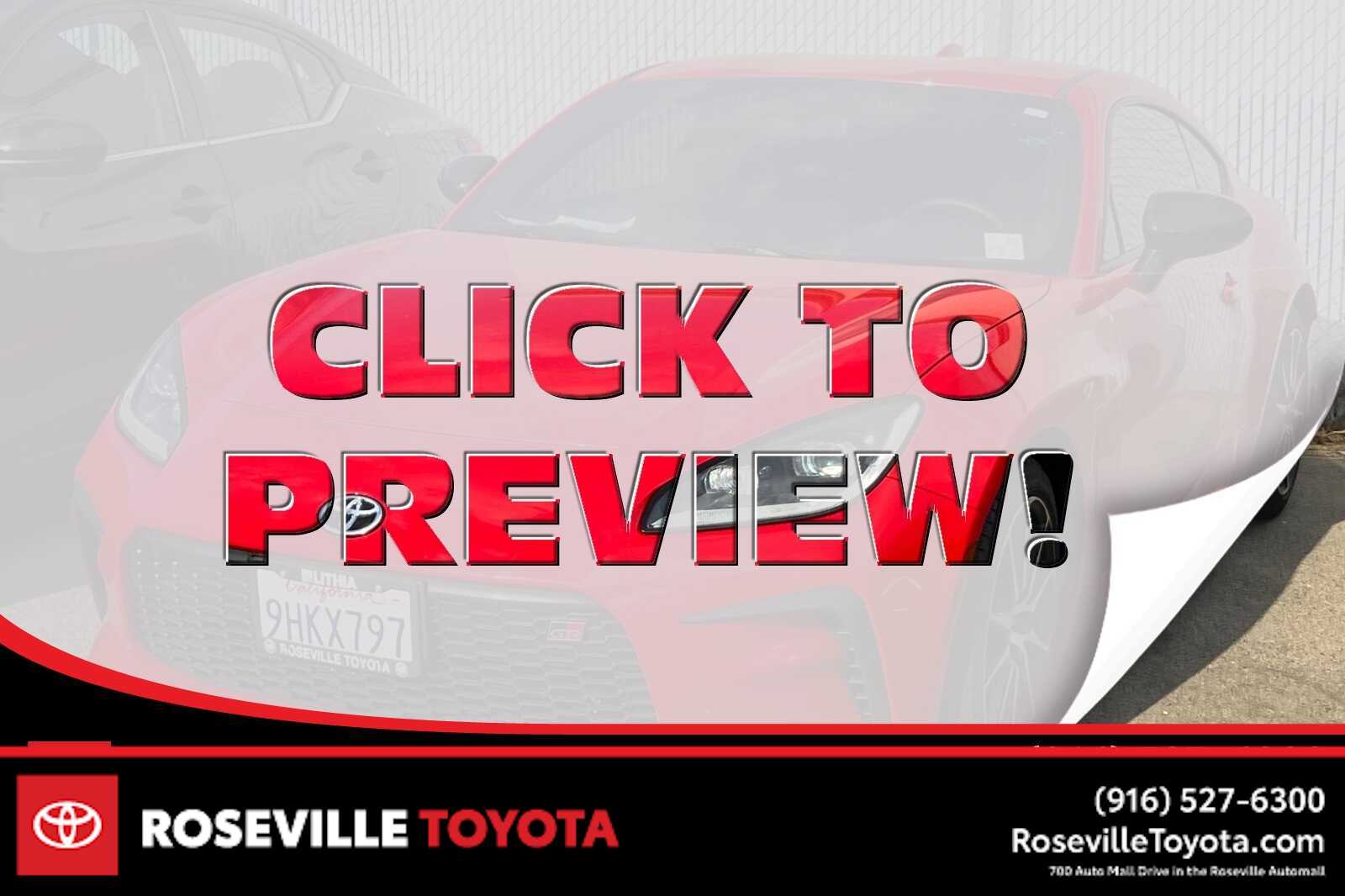 2023 Toyota GR86  -
                  Roseville, CA