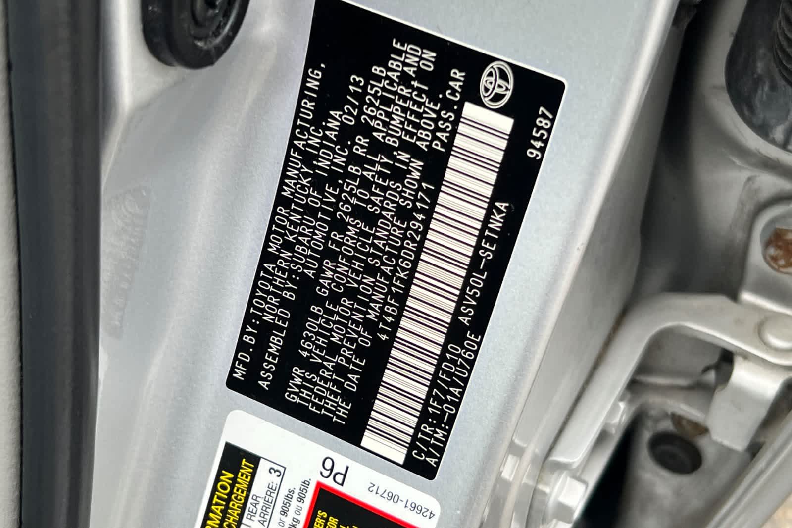 Thumbnail: 2013 Toyota Camry - 30