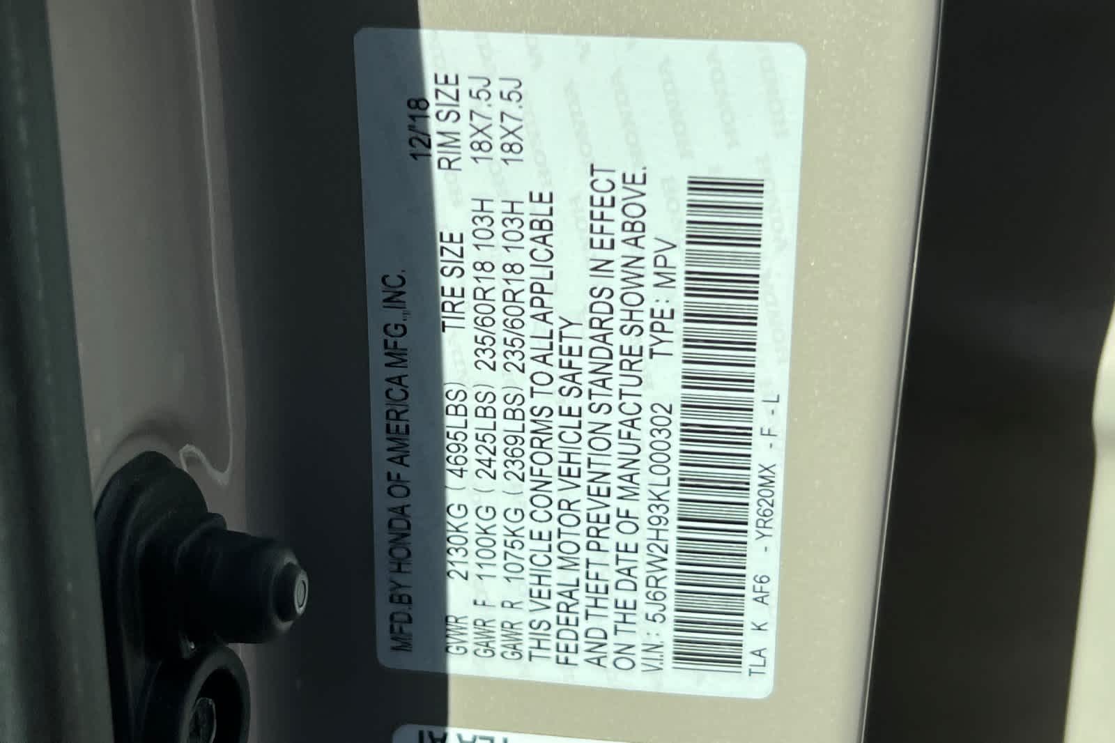 Thumbnail: 2019 Honda CR-V - 30