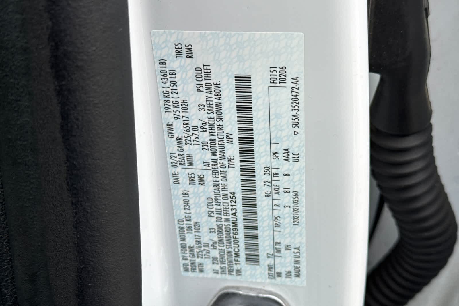 Thumbnail: 2021 Ford Escape - 31