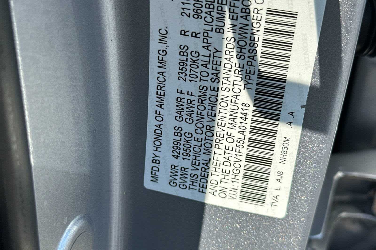 Thumbnail: 2020 Honda Accord - 32