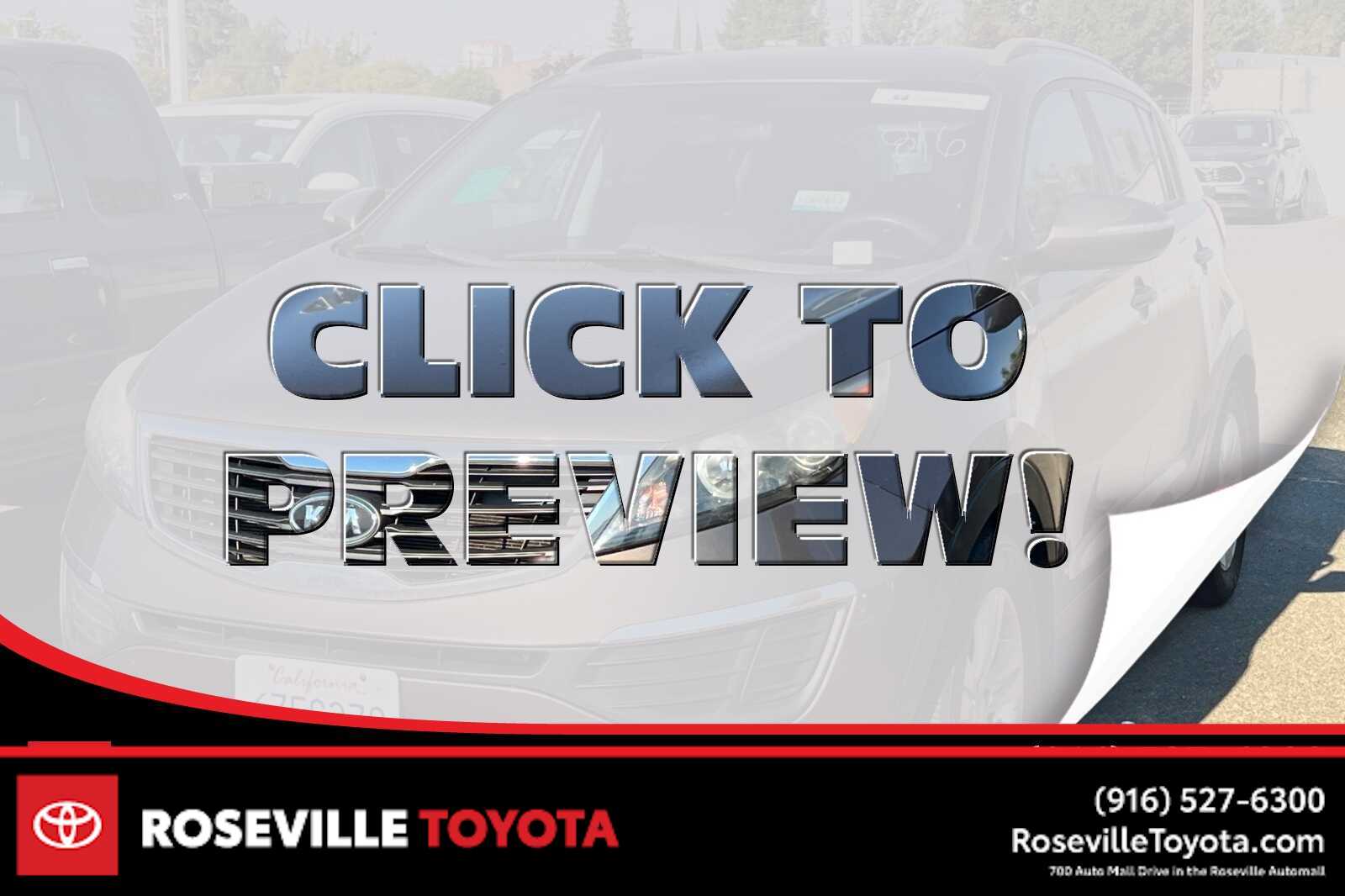 2012 Kia Sportage LX -
                  Roseville, CA