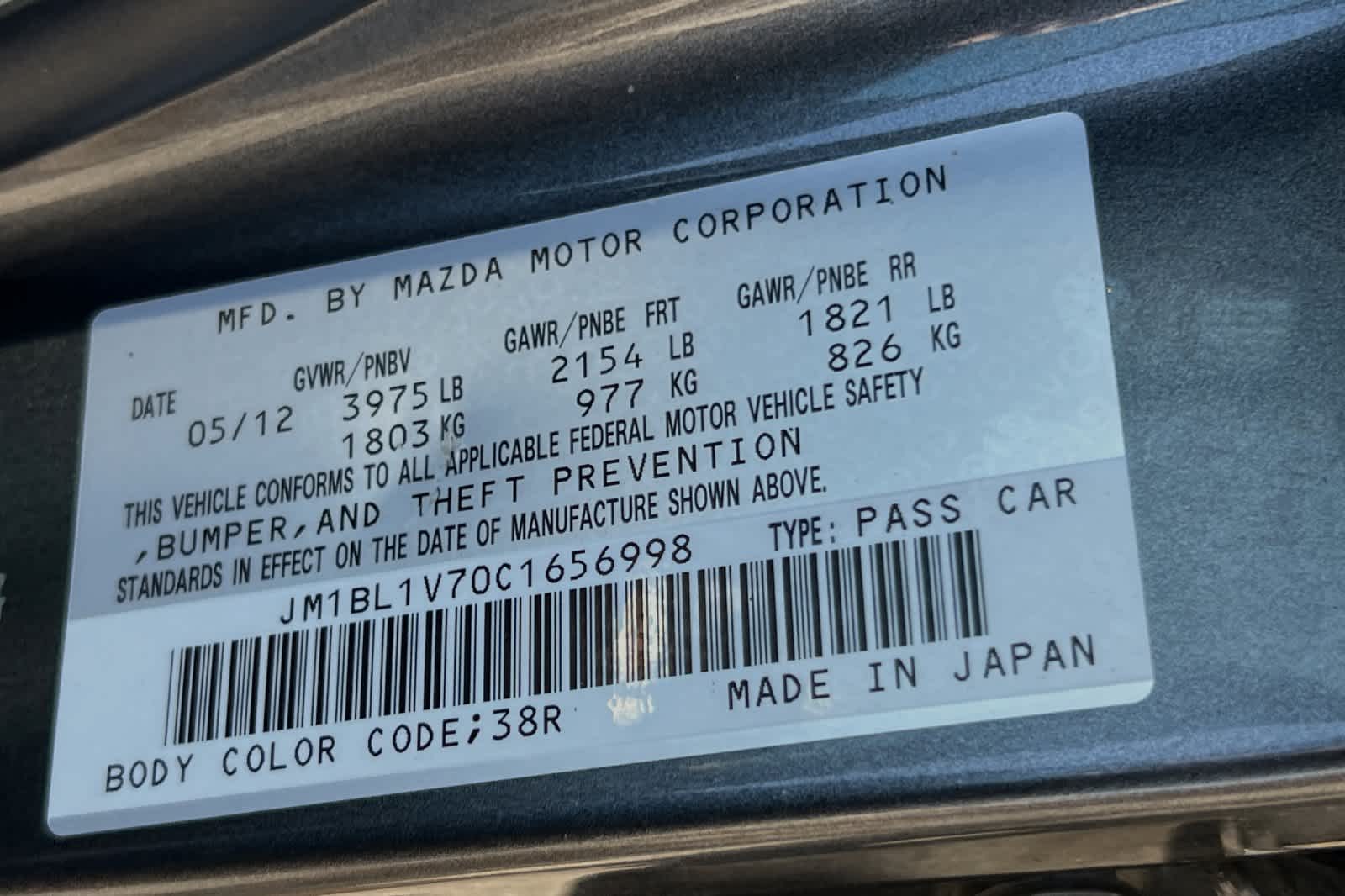 2012 Mazda Mazda3 s Touring 30