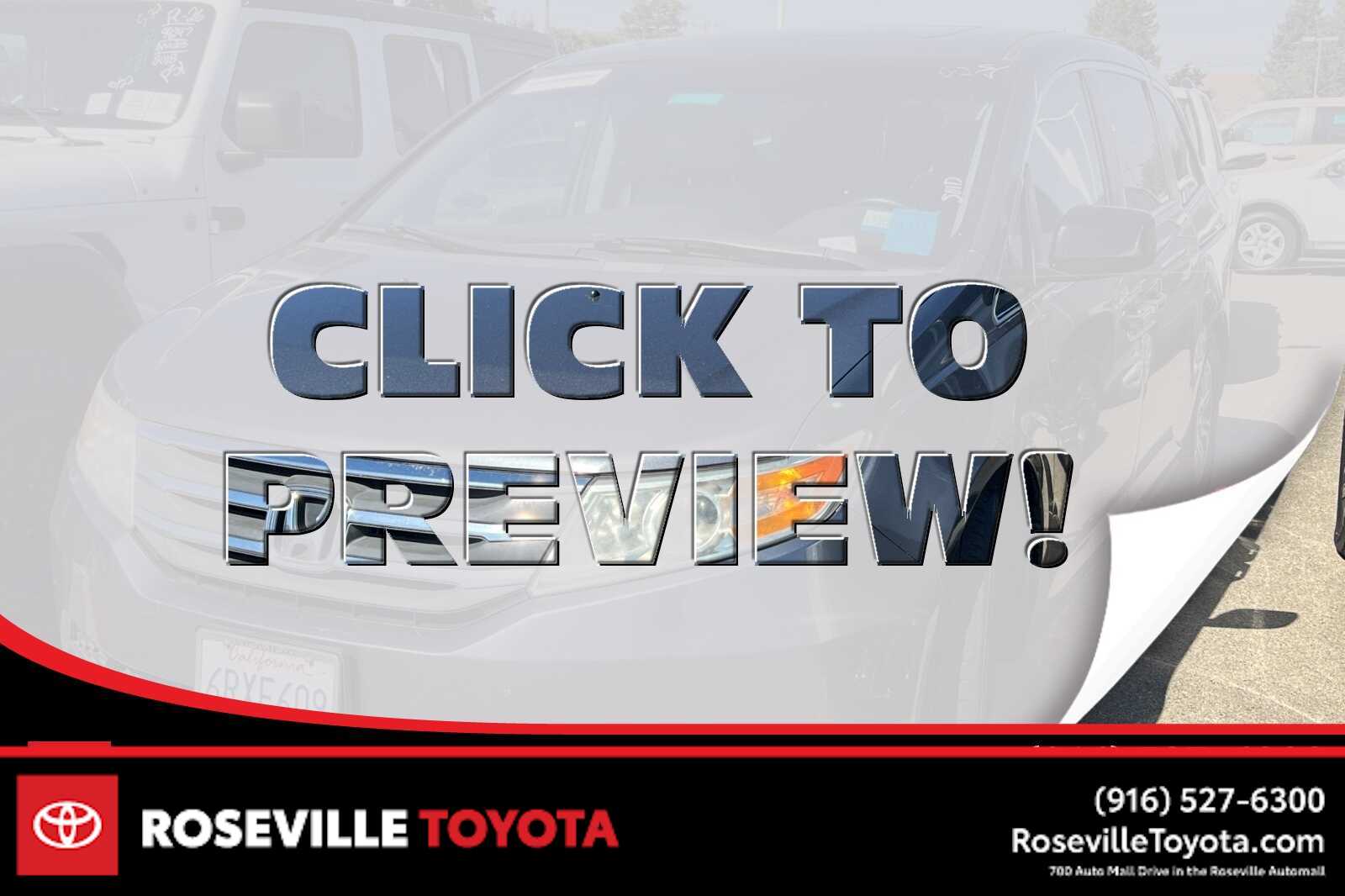 2011 Honda Odyssey EX-L -
                  Roseville, CA