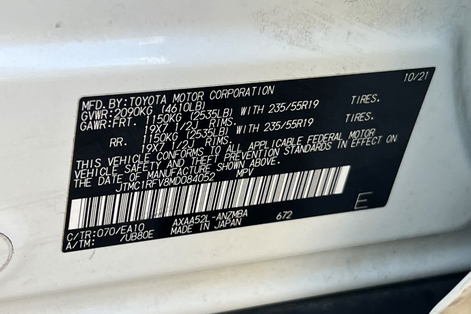 Thumbnail: 2021 Toyota RAV4 - 35