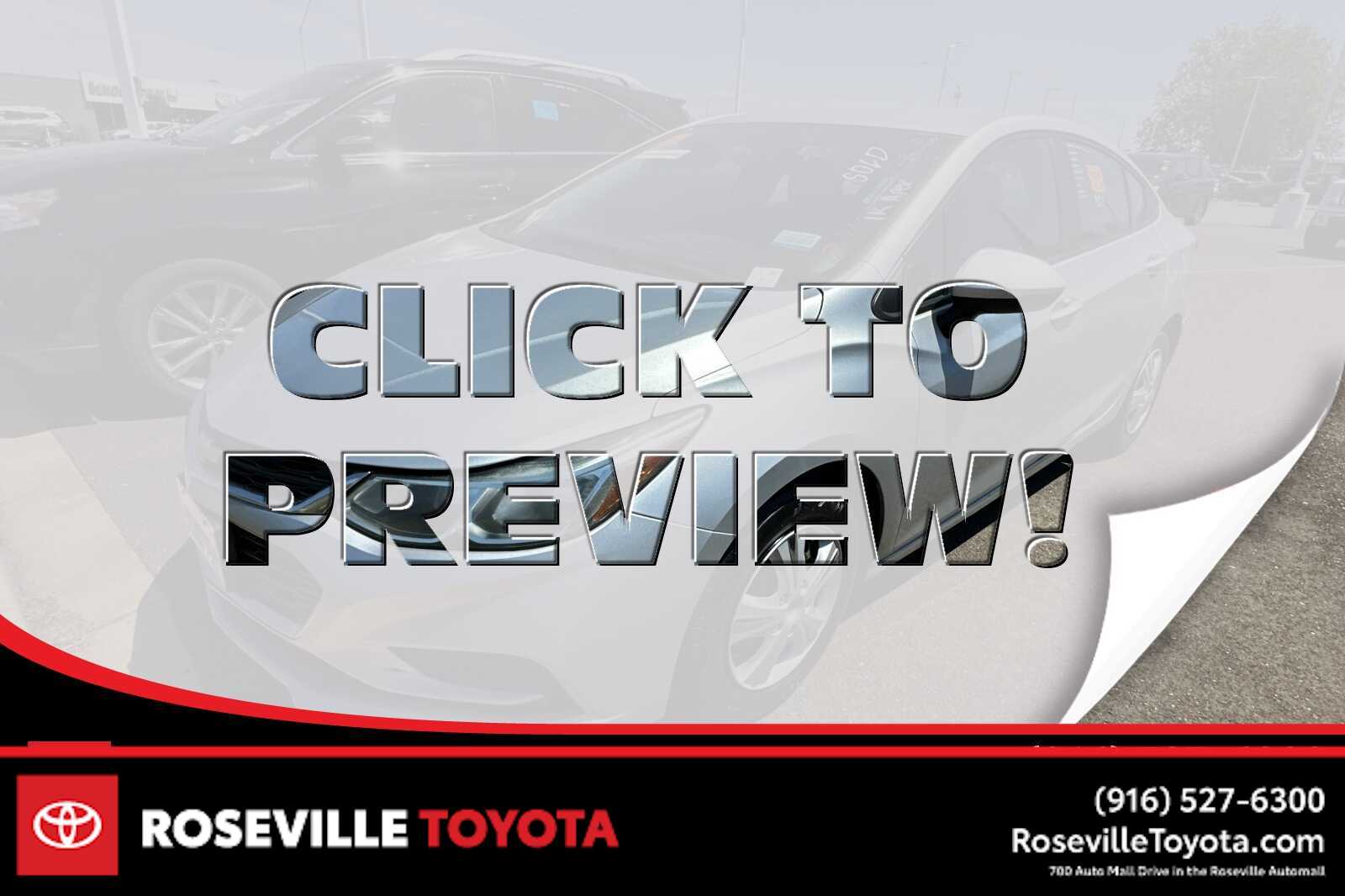 2017 Chevrolet Cruze LS -
                  Roseville, CA