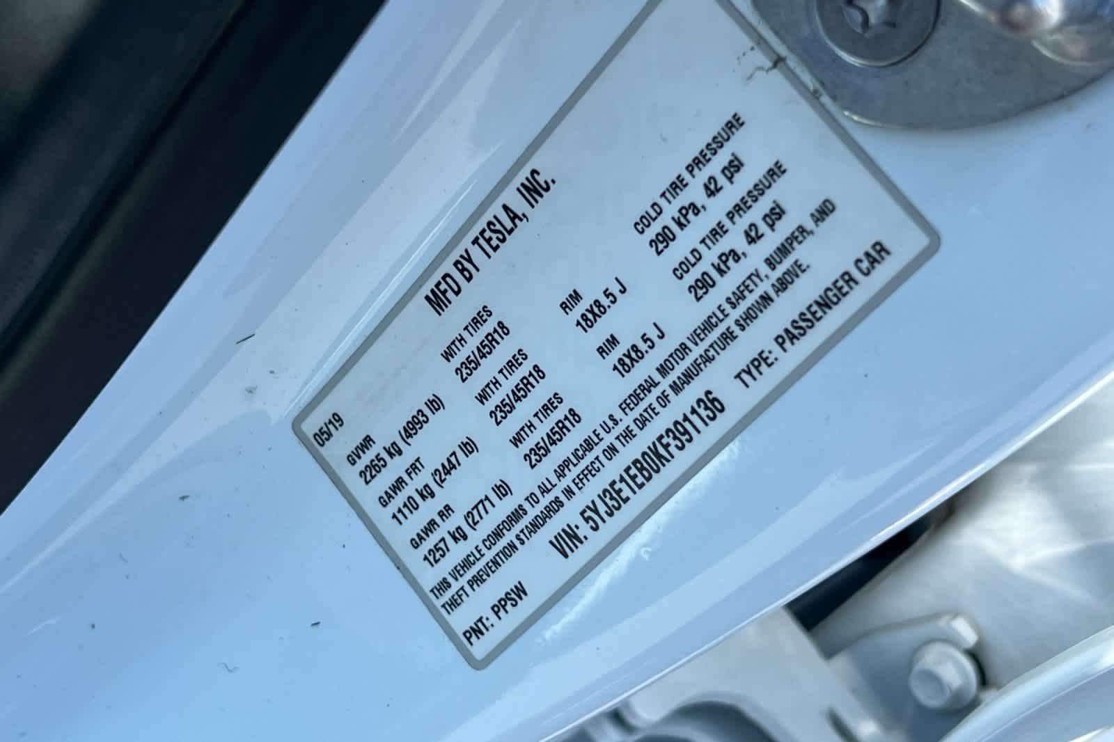 Thumbnail: 2019 Tesla Model 3 - 30