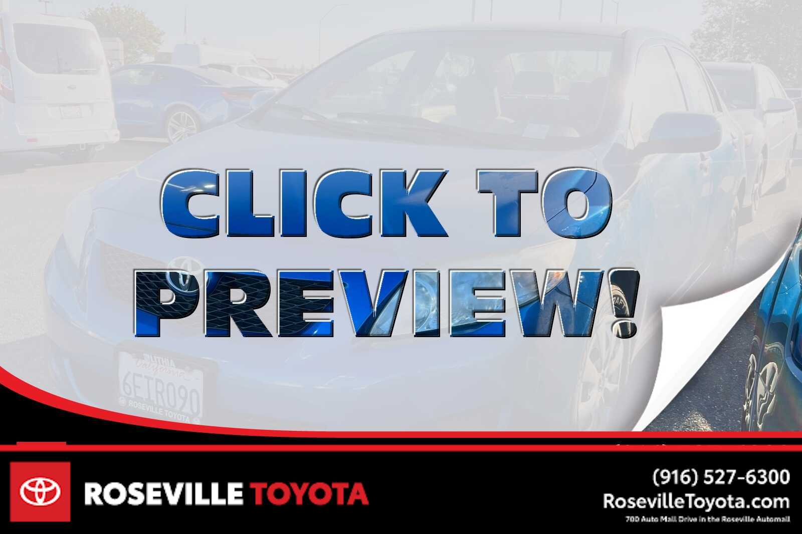 2009 Toyota Corolla LE -
                Roseville, CA