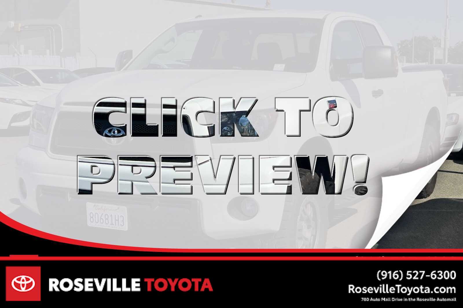 2011 Toyota Tundra Grade -
                  Roseville, CA