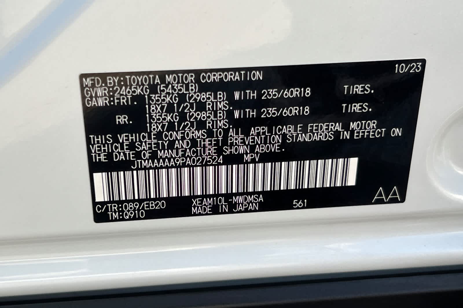 Certified Used 2023 Toyota bZ4X SUV XLE Wind Chill Pearl For Sale