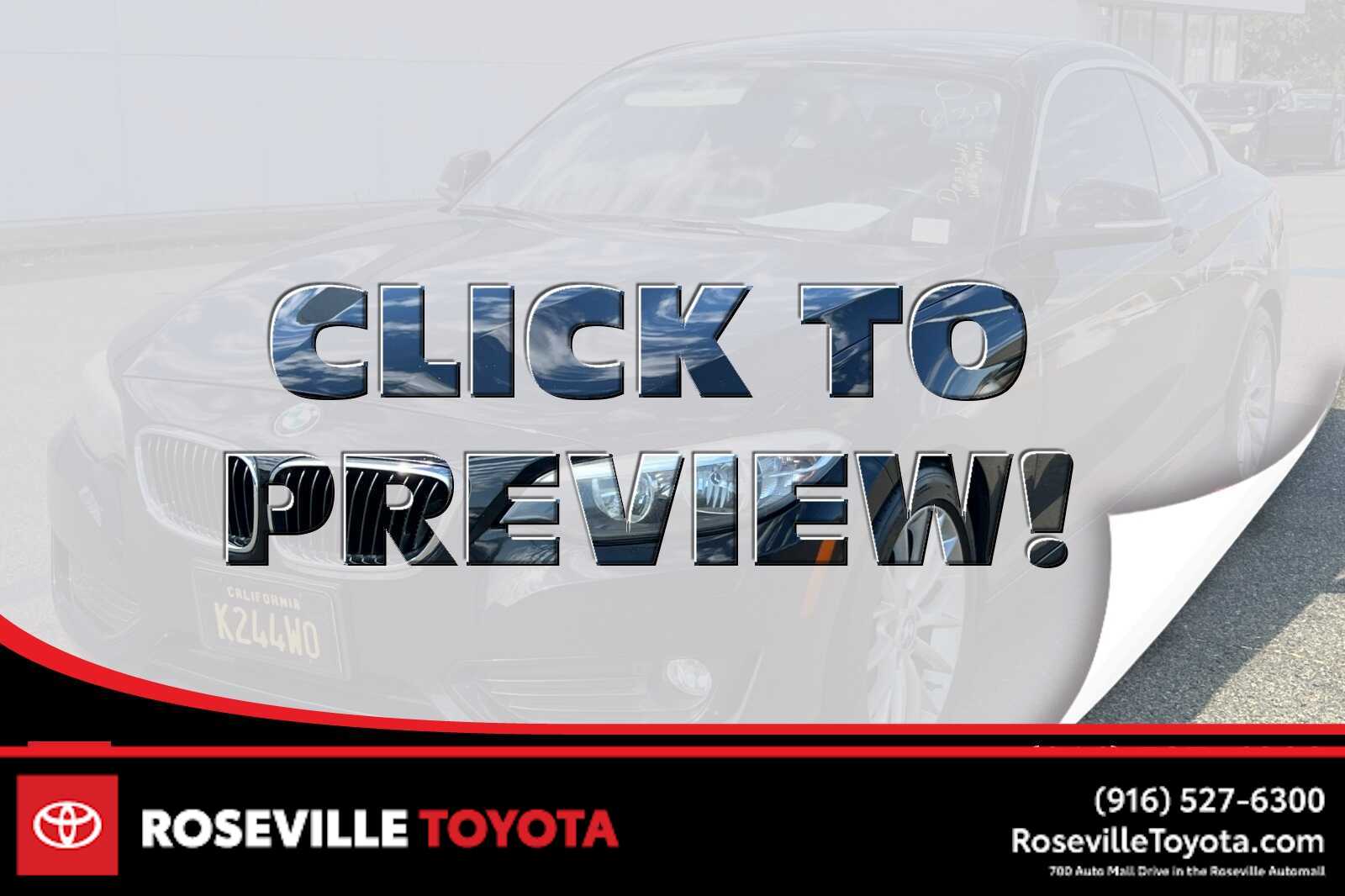 2014 BMW 2 Series  -
                  Roseville, CA