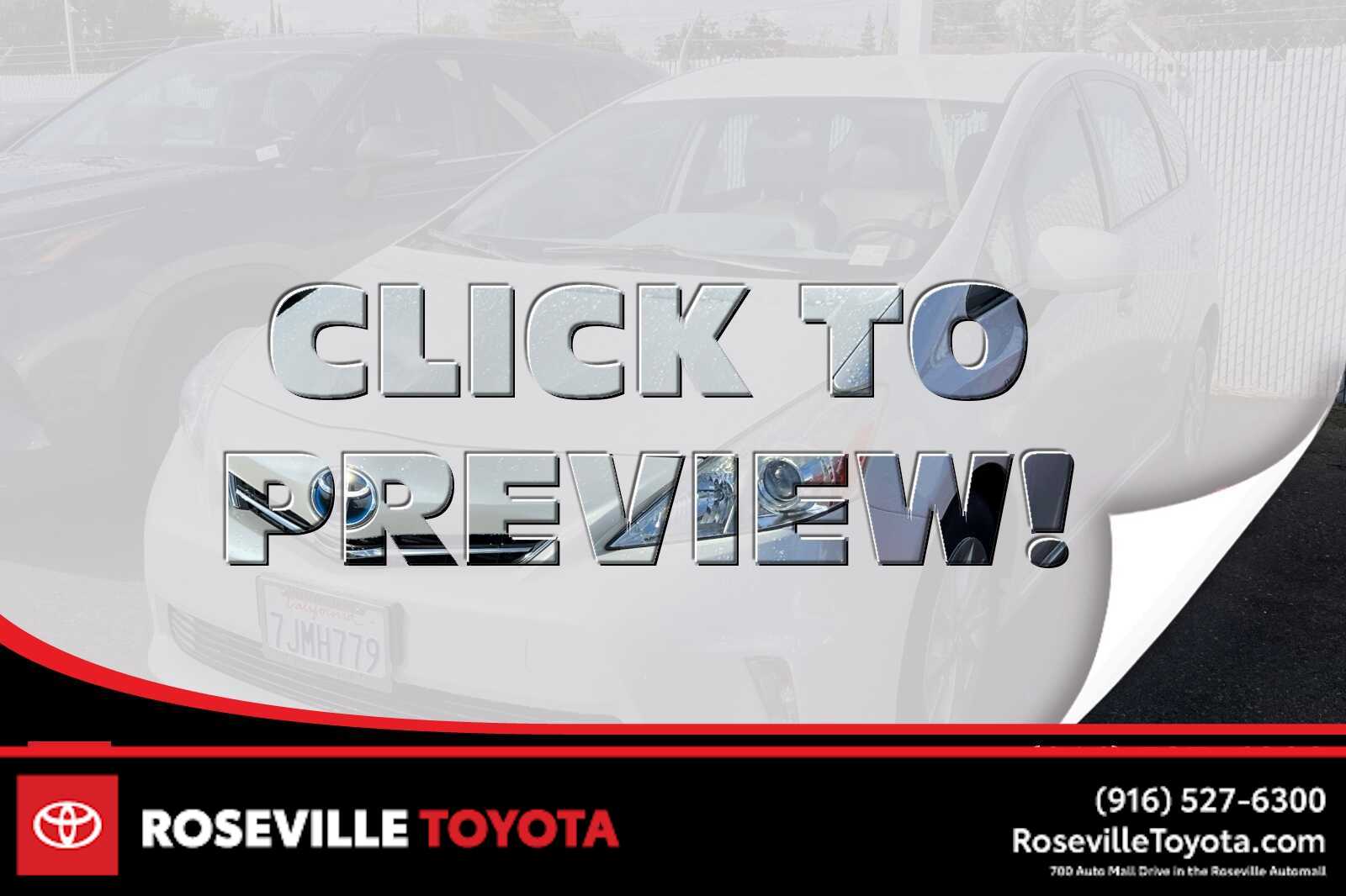 2014 Toyota Prius v Three -
                  Roseville, CA